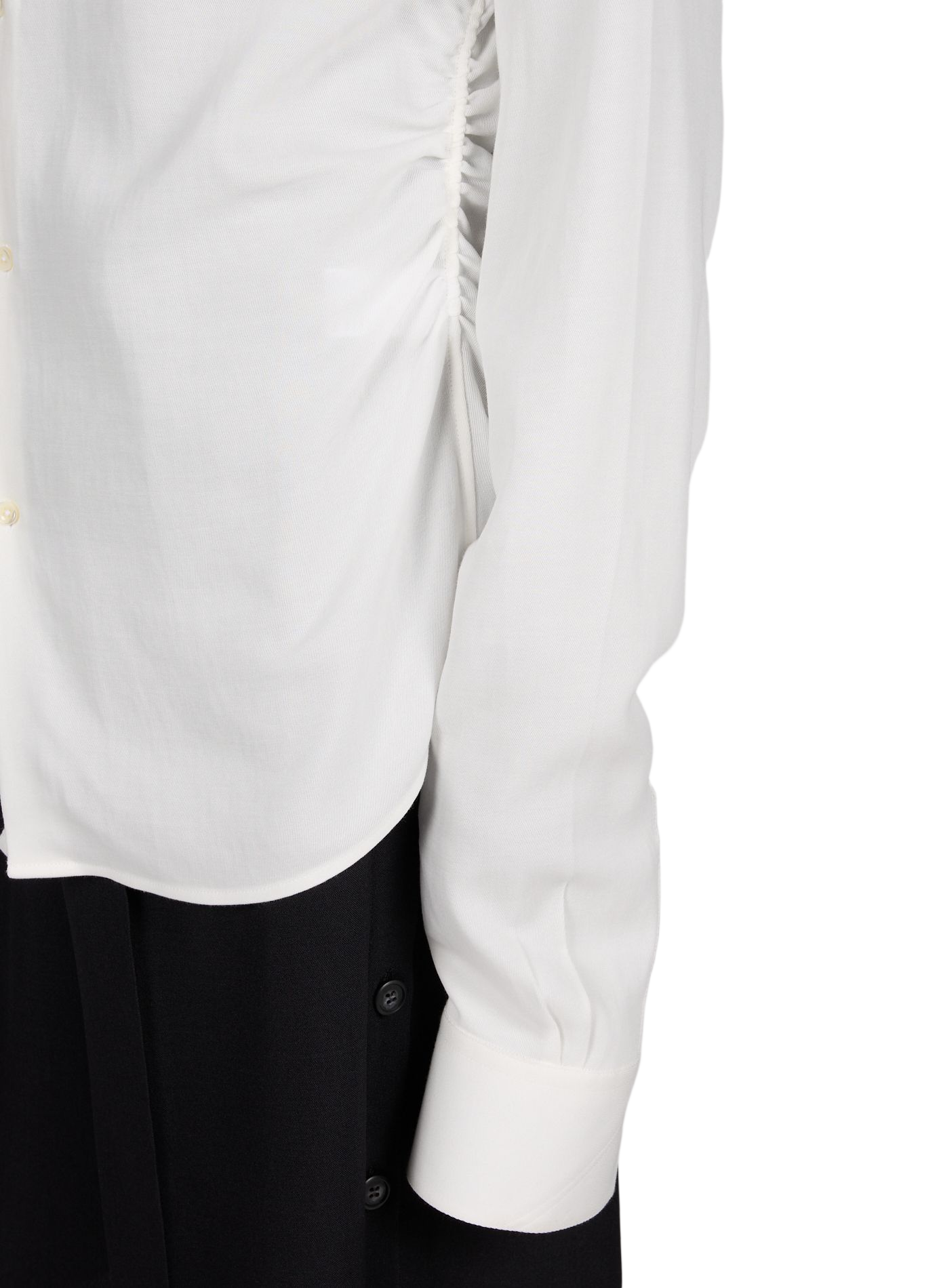 Straight cut classic collar shirt SEAN SUEN White