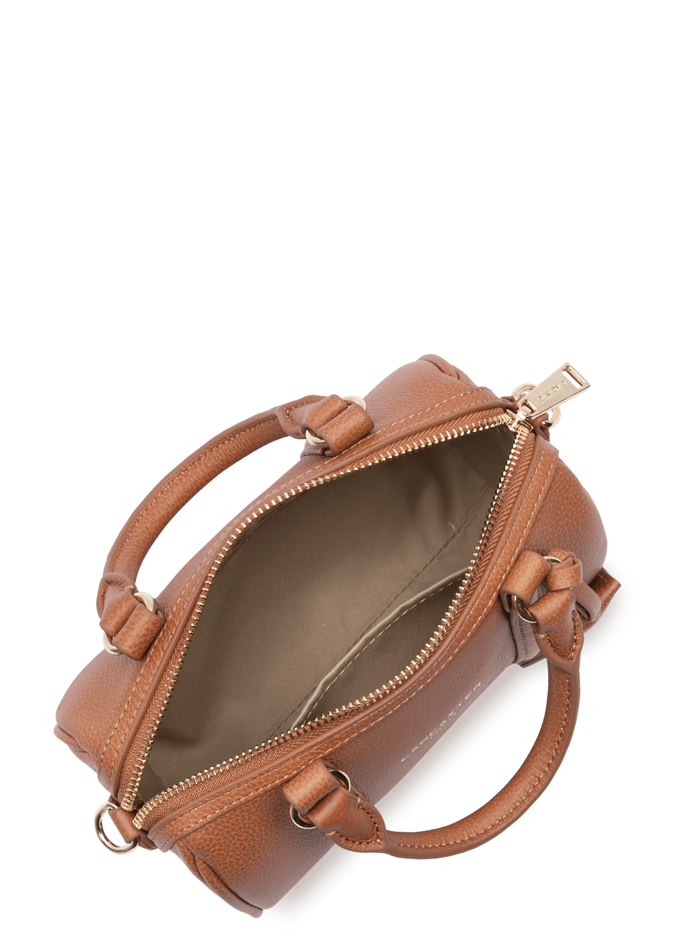 Petit sac polochon - milano ana LANCASTER Doré