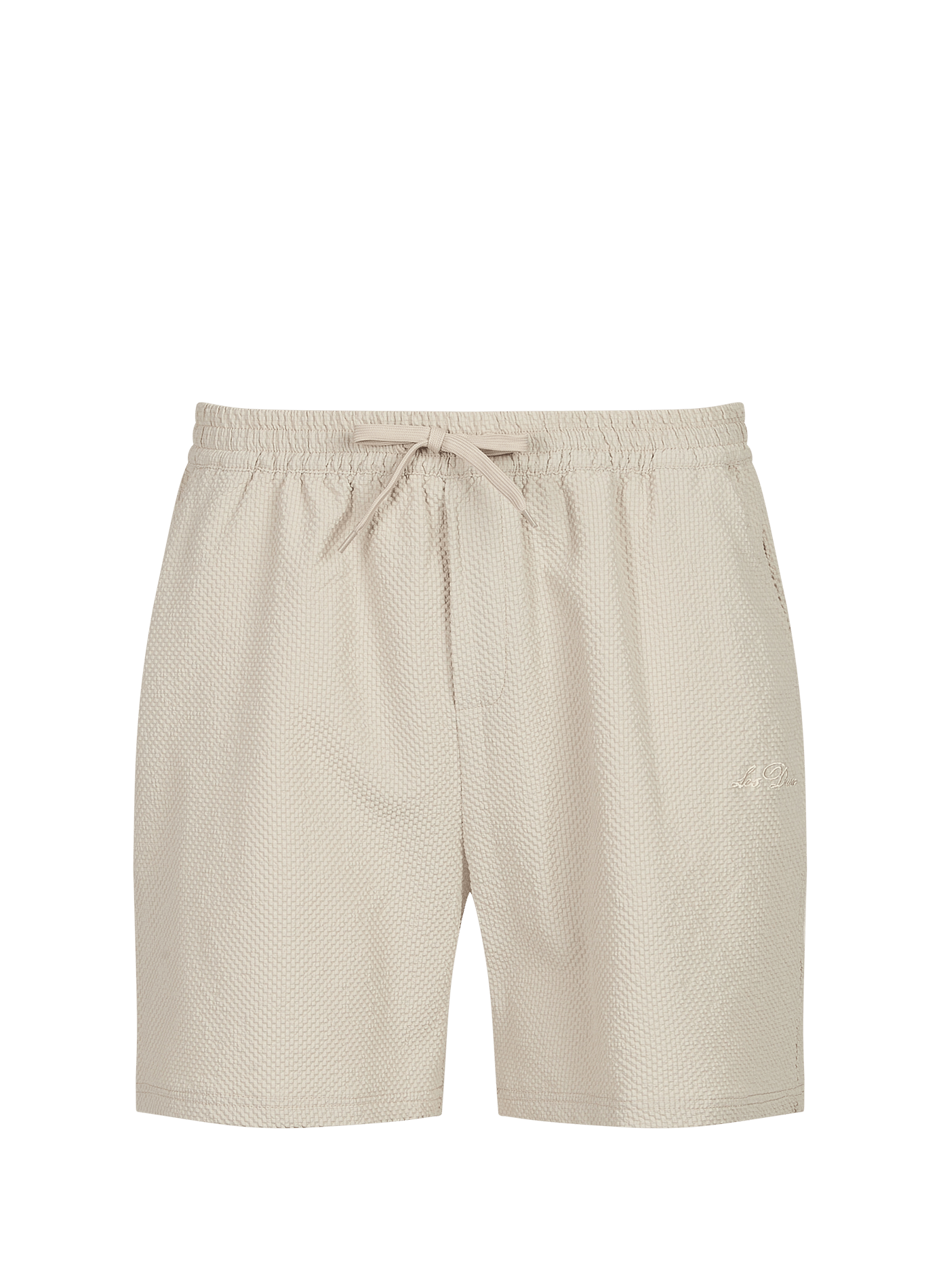 Textured swim shorts LES DEUX Beige