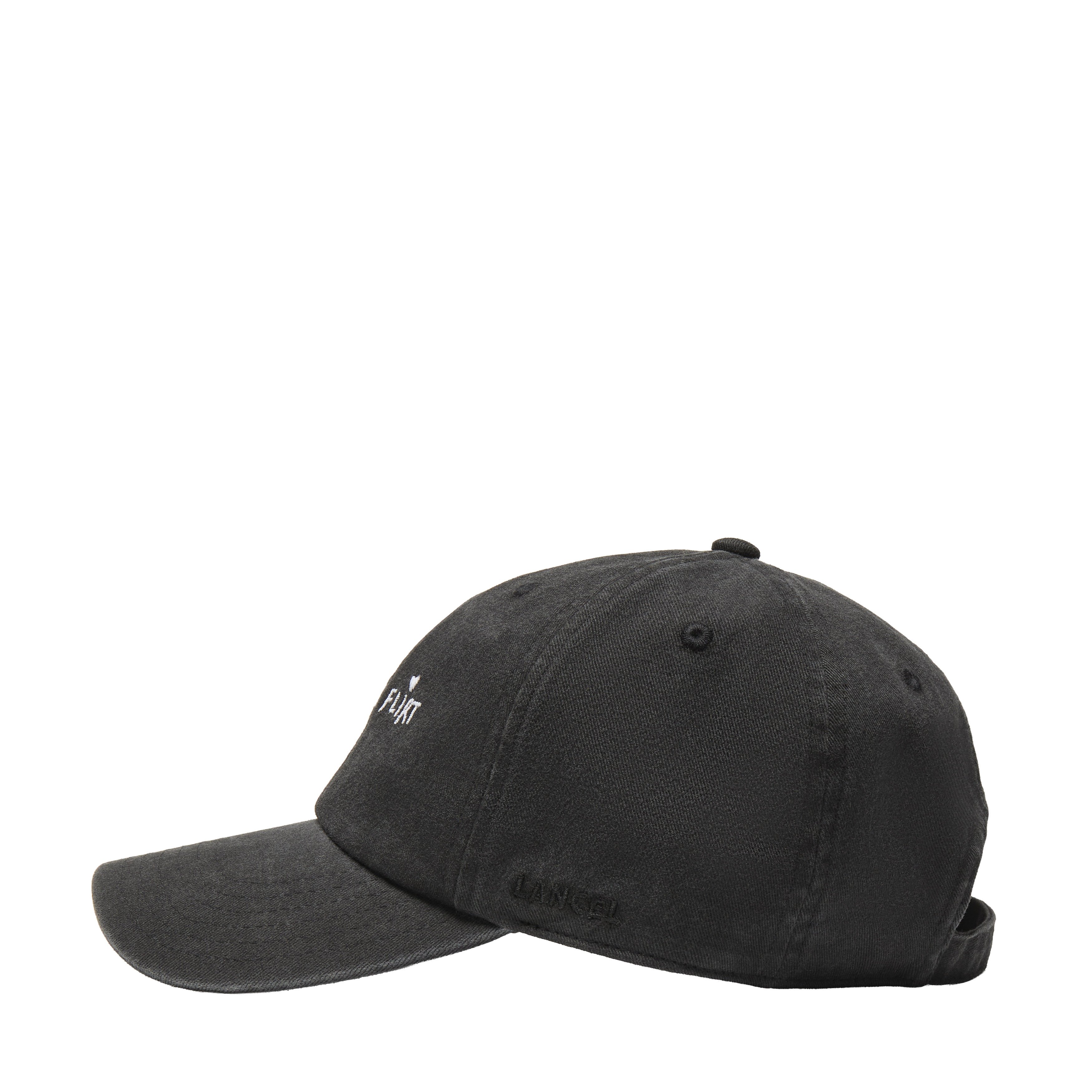 Chapeau capsule lancel 150y en coton LANCEL Noir