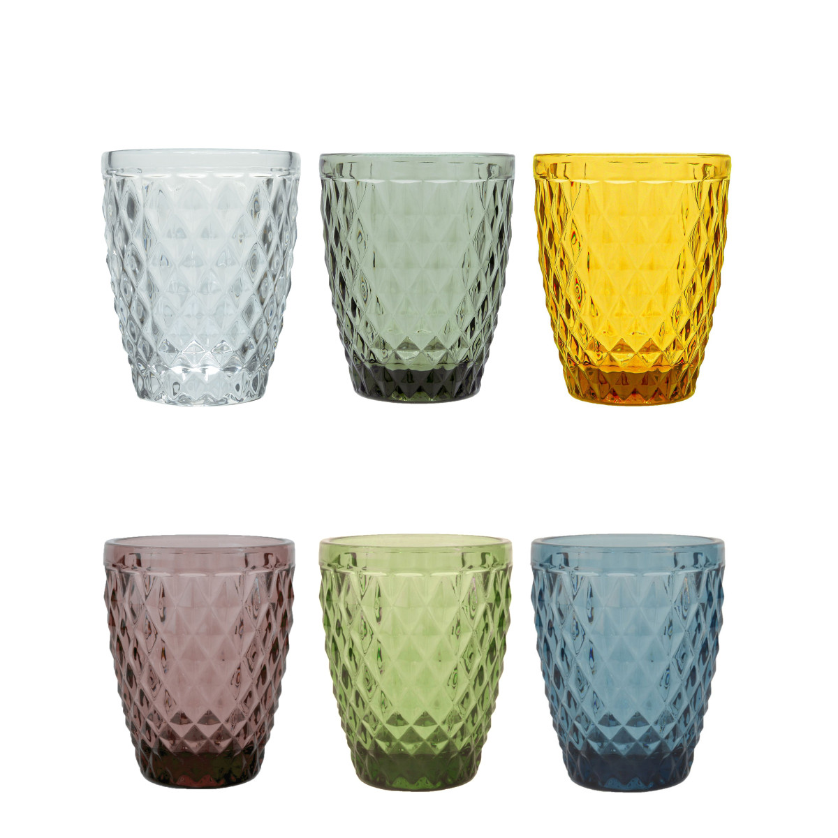 Diamond - 6 gobelets 22 cl MEDARD DE NOBLAT Rouge