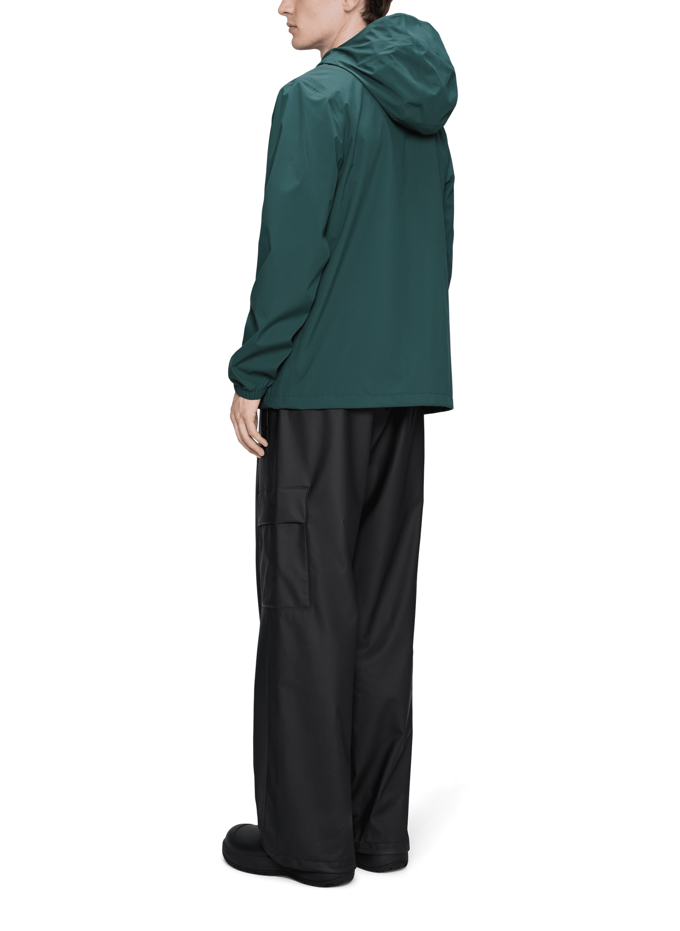 Zip-up jacket RAINS Green