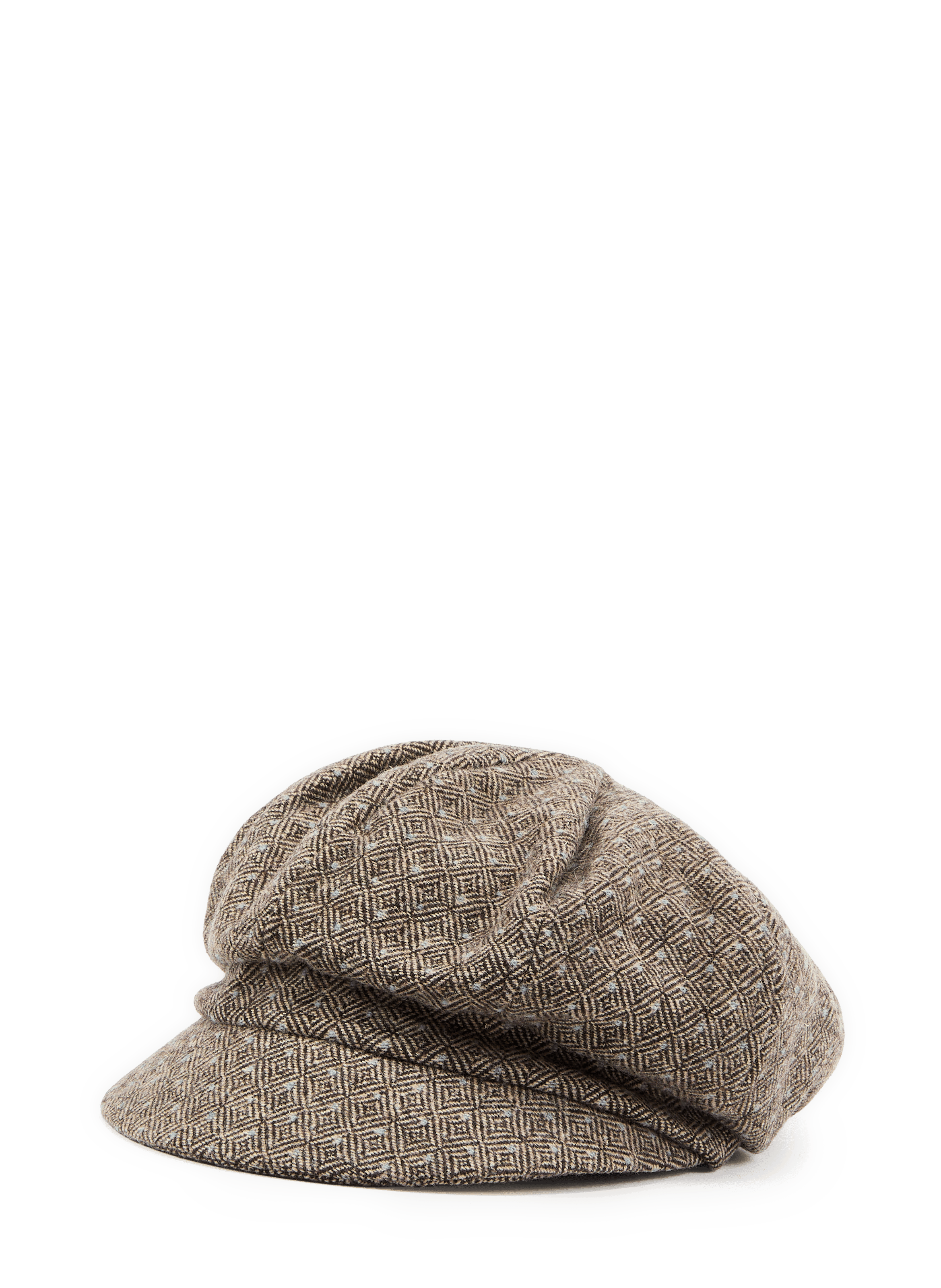 Beret effet tweed AU PRINTEMPS PARIS Marron