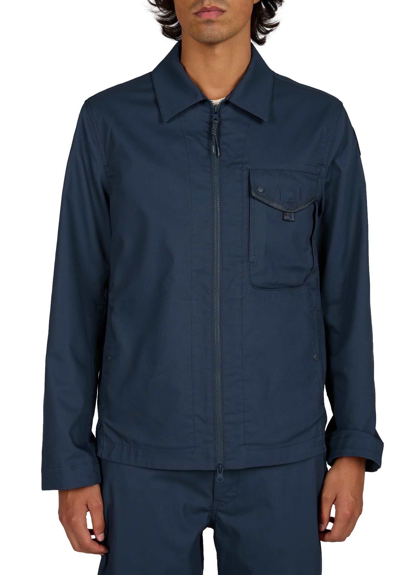 Elgin blended cotton jacket PARAJUMPERS Blue