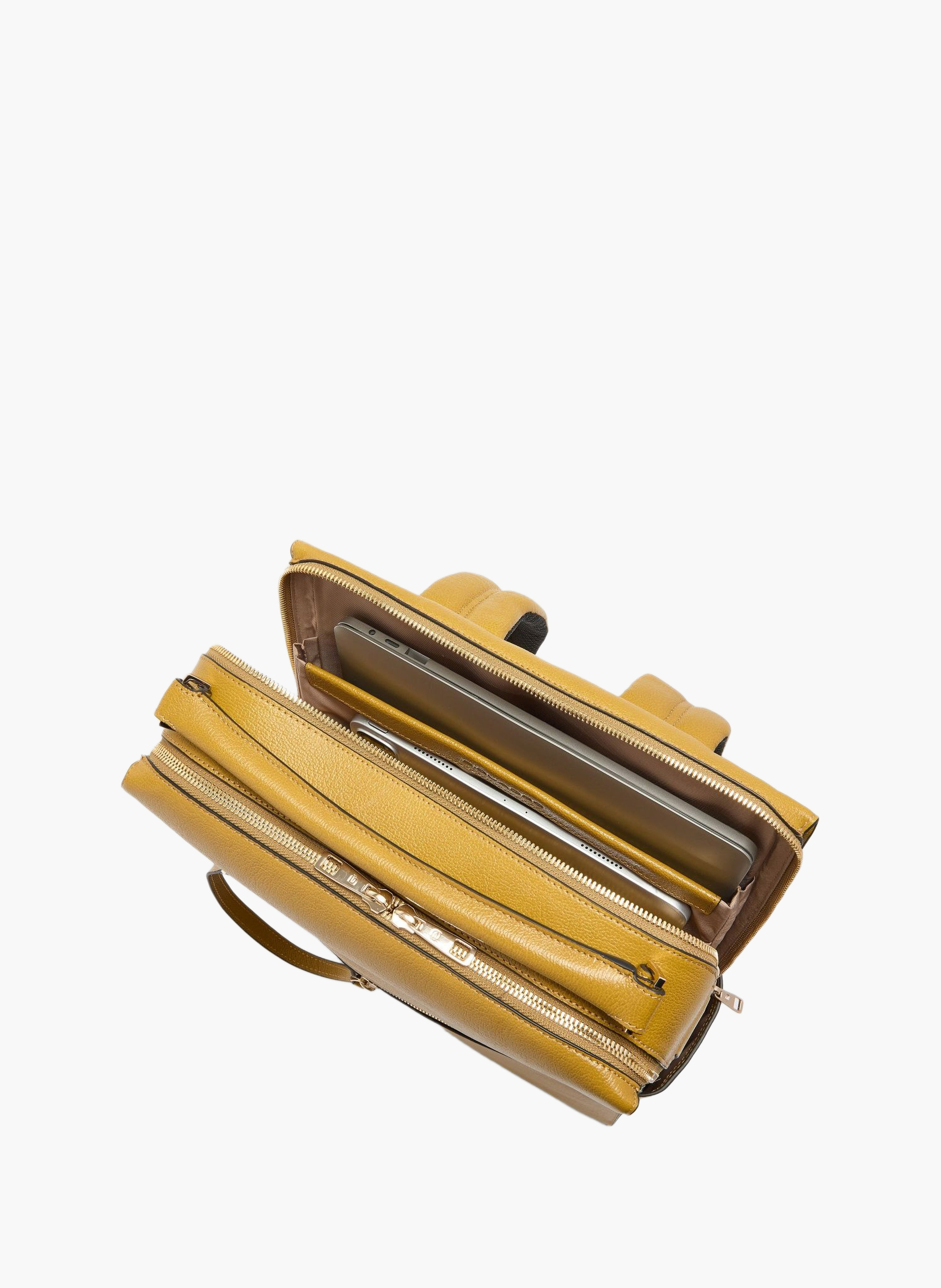 Sac à dos femme pour ordinateur 15,6" PIQUADRO Jaune