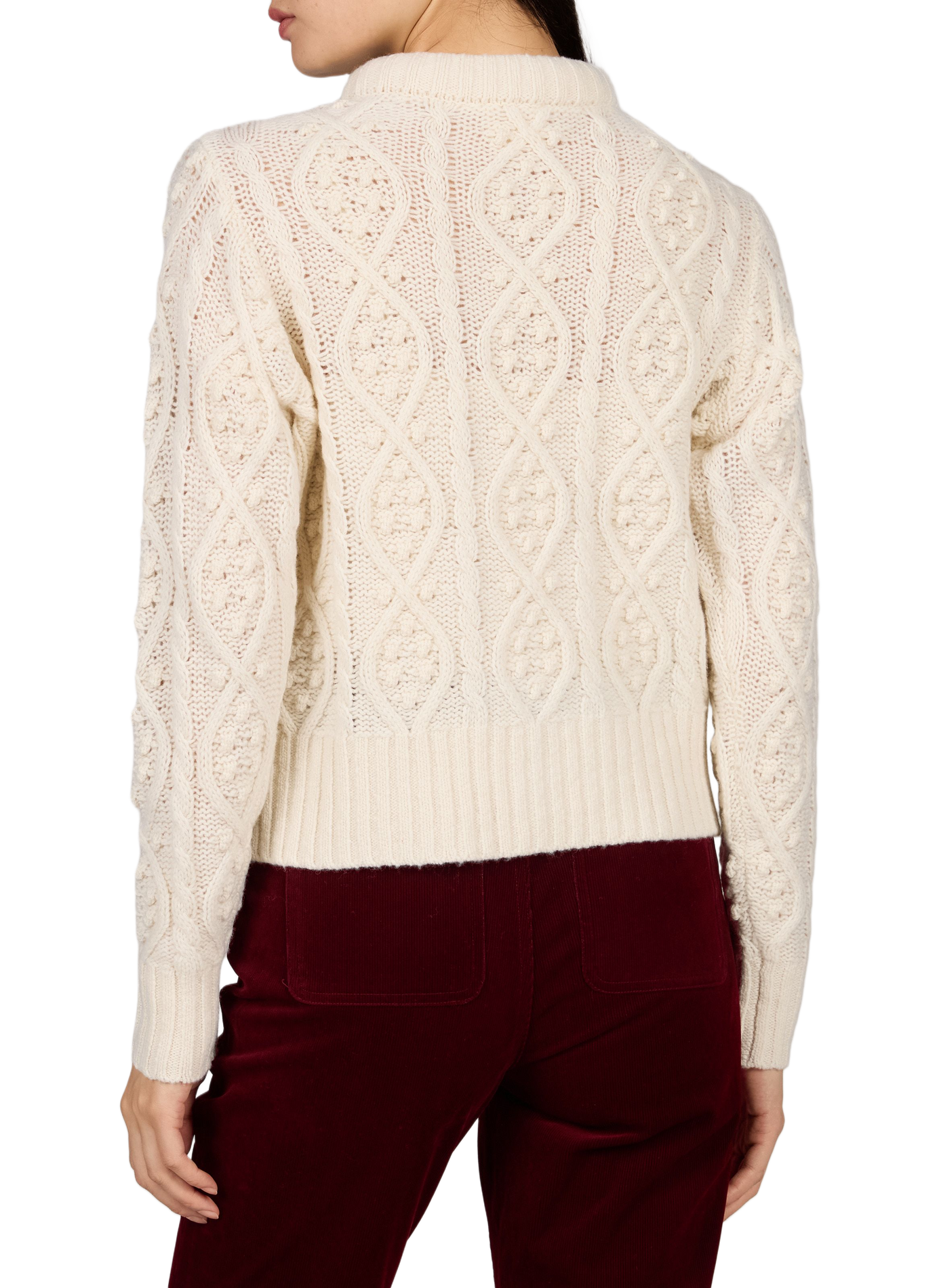 Oversize-Wollweste MARCUS PETITE MENDIGOTE Beige