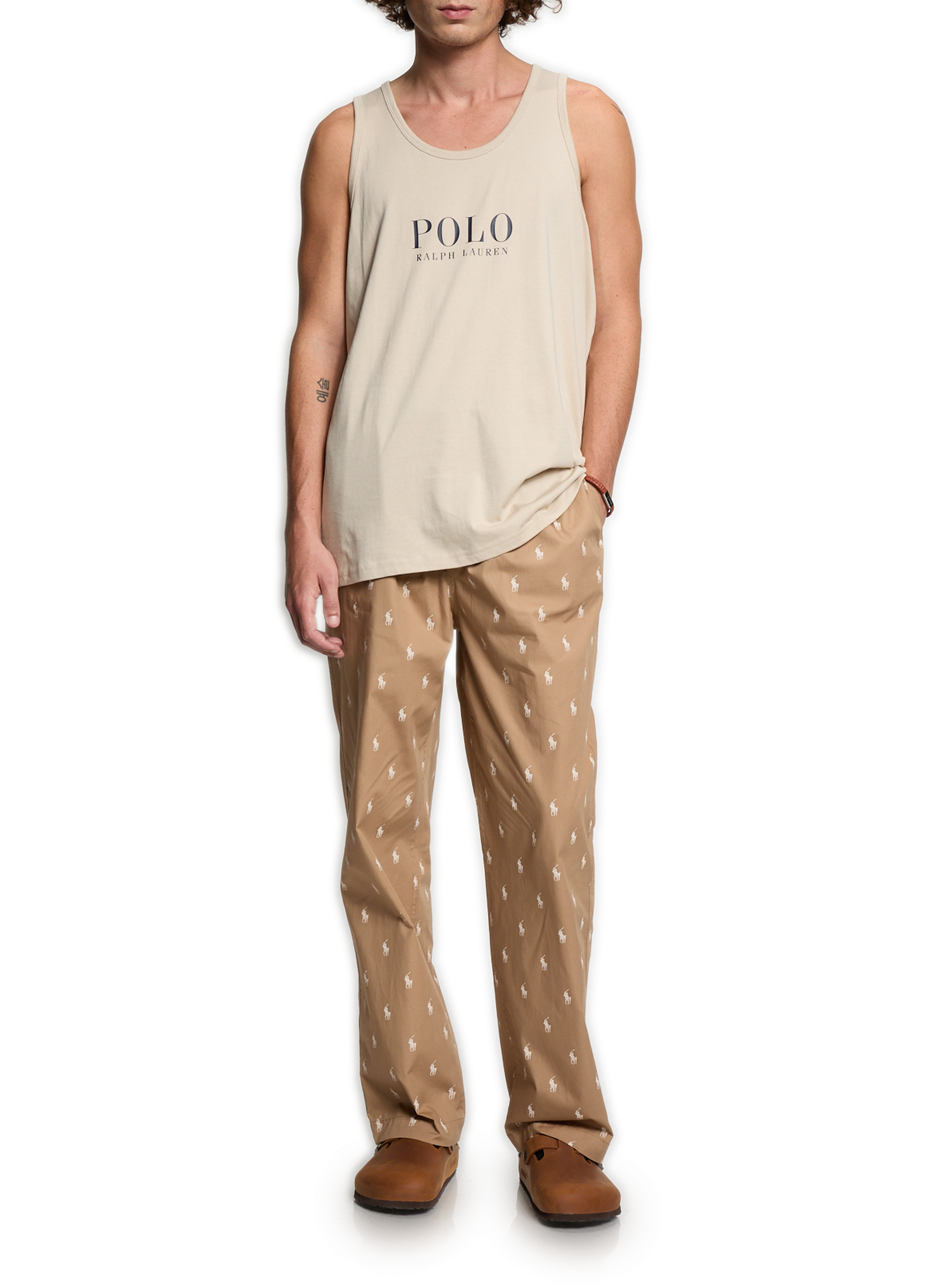 Pyjamahose POLO RALPH LAUREN Beige