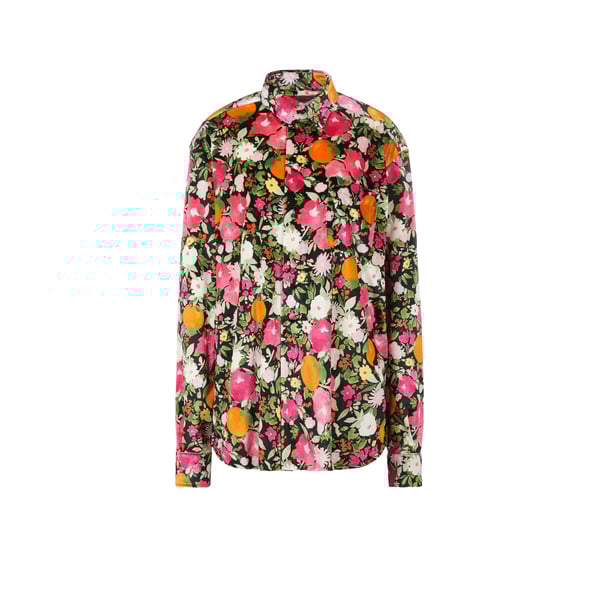 Chemise Agenor Immortelles en velours imprimé