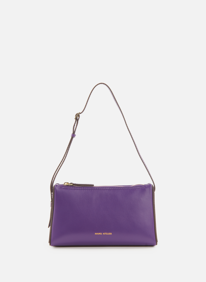 Mini Prism handbag in leather MANU ATELIER