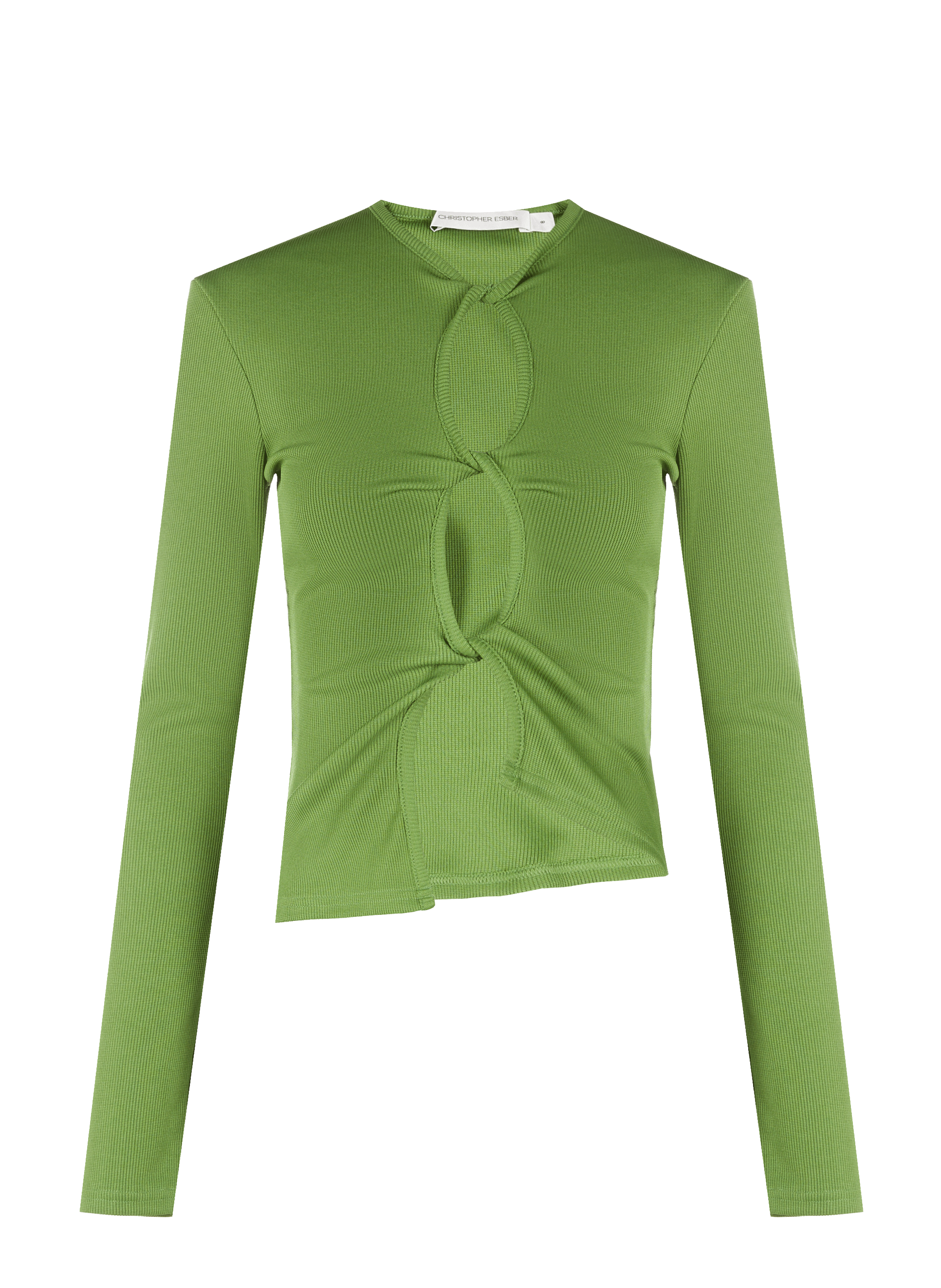 T-shirt avec découpe à l'avant