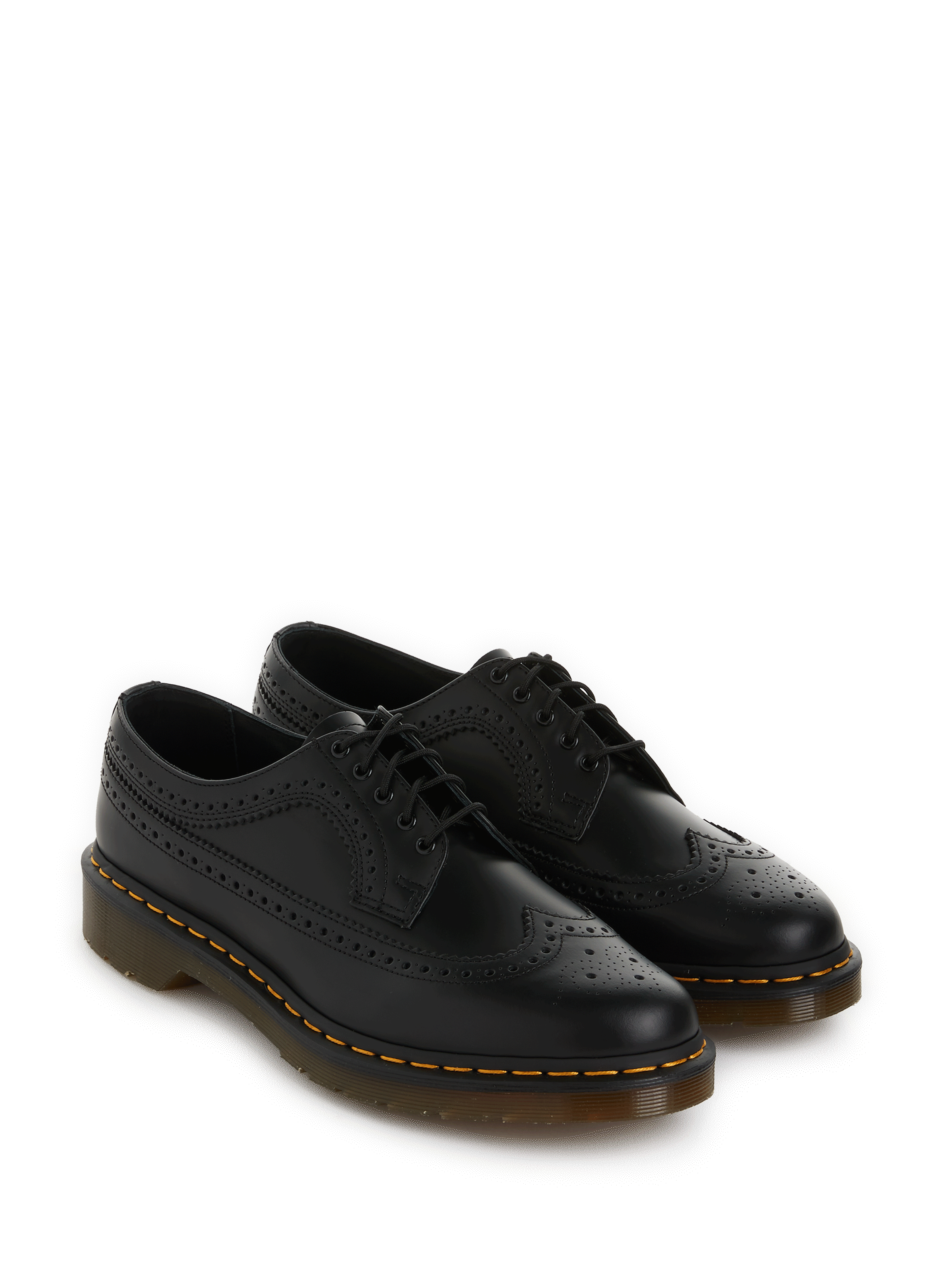 Leather derby shoes DR. MARTENS Black