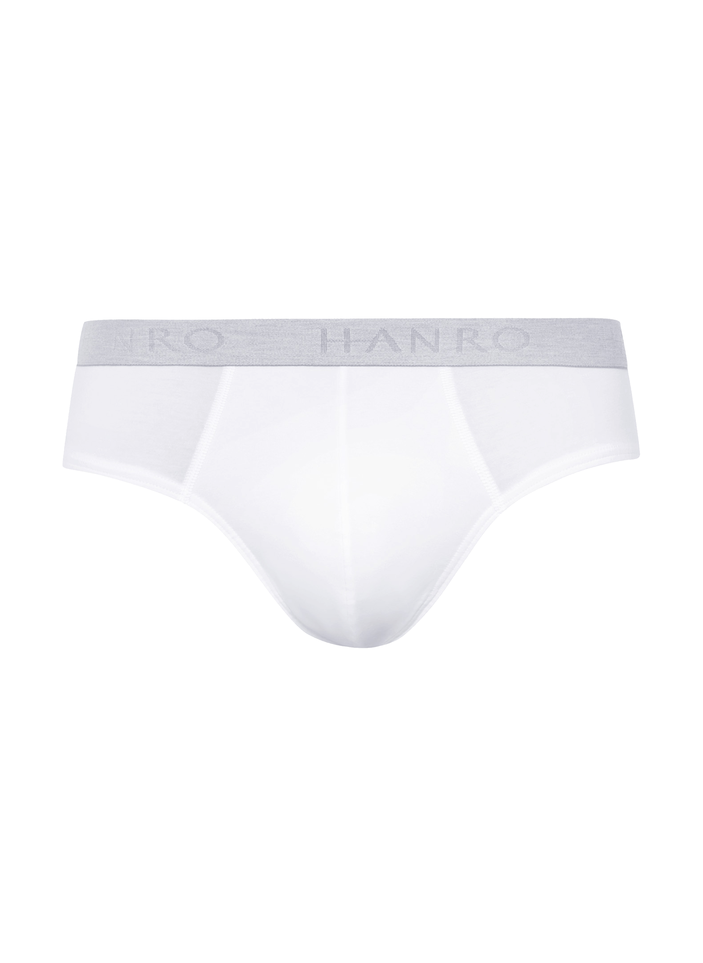 HANRO Stretch cotton briefs White