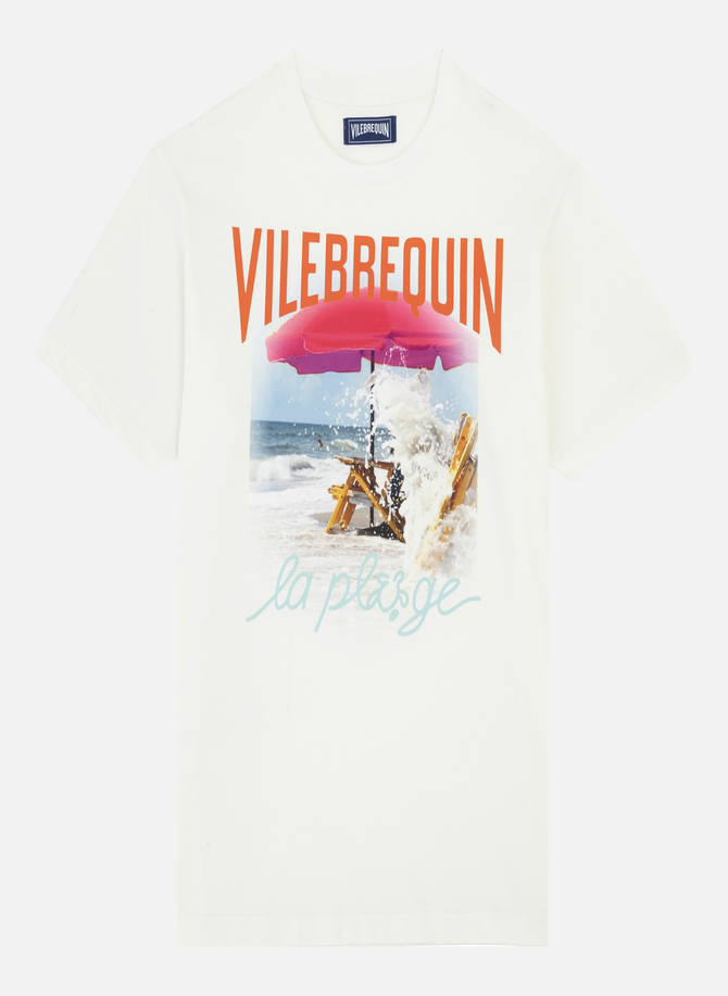 T-shirt en coton wave on vbq beach VILEBREQUIN