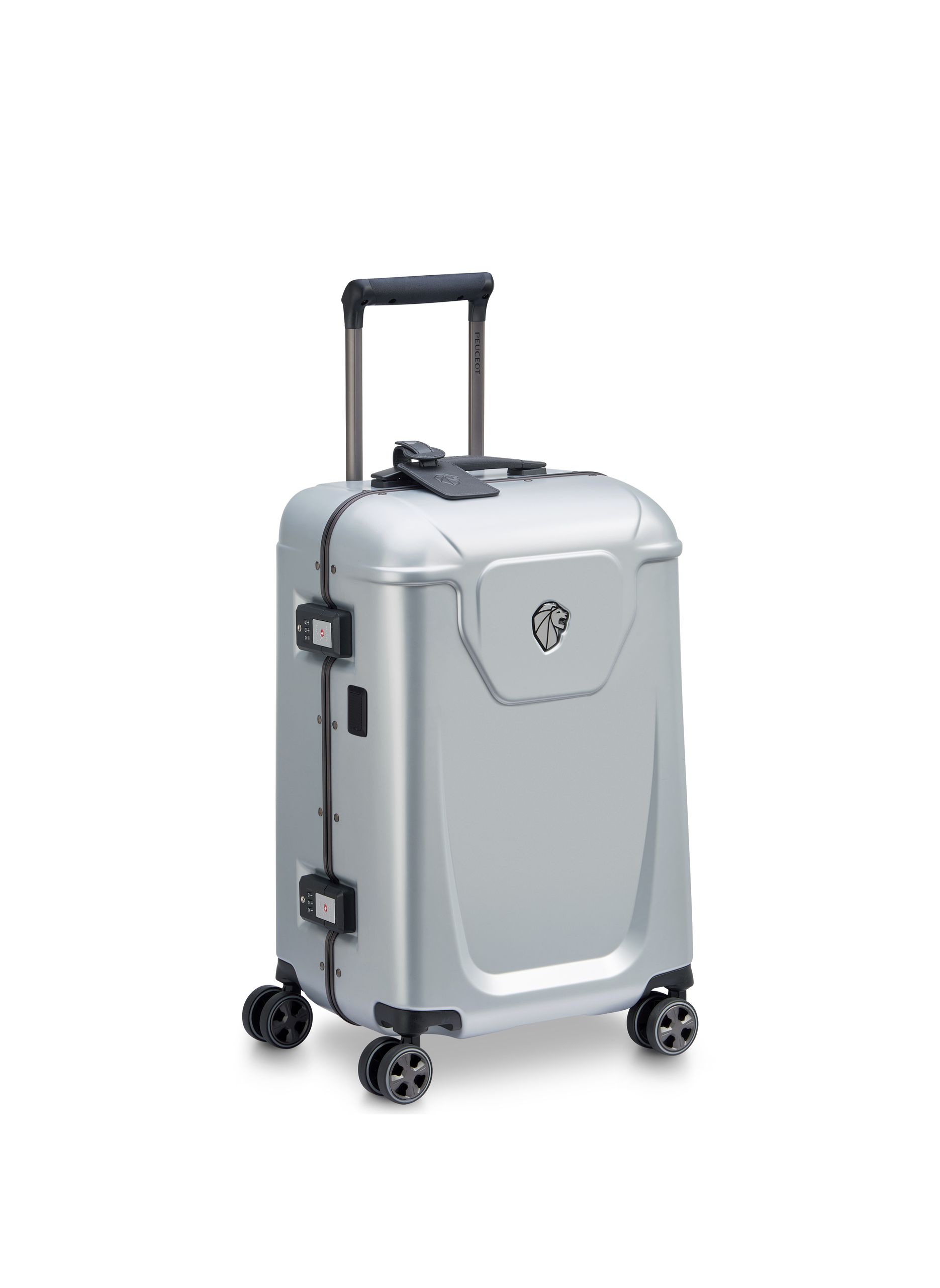 Valise cabine rigide taille s - peugeot voyages PEUGEOT VOYAGES Argent