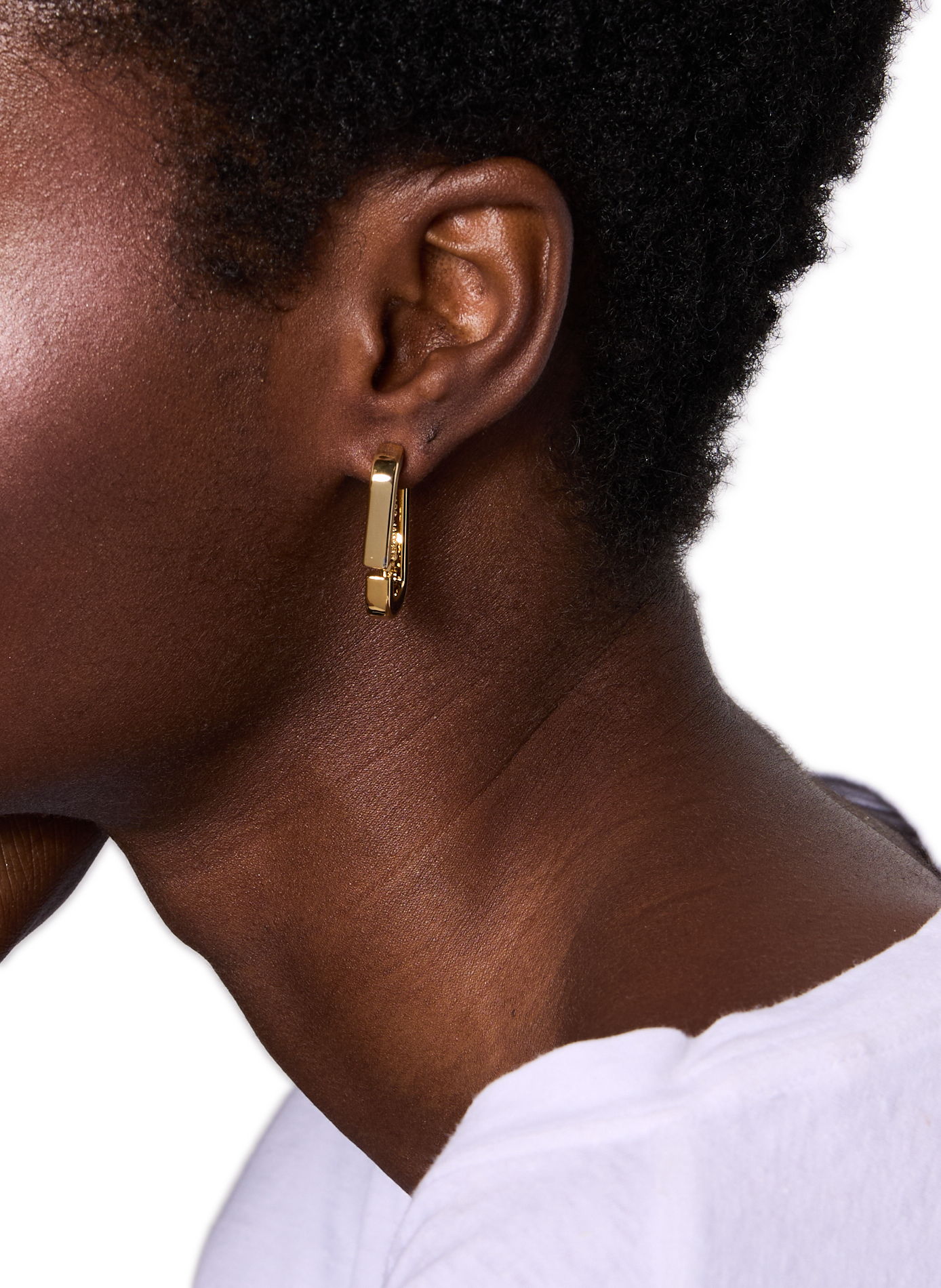 Boucles d'oreille Flat Hoops  MARC JACOBS Multicolore