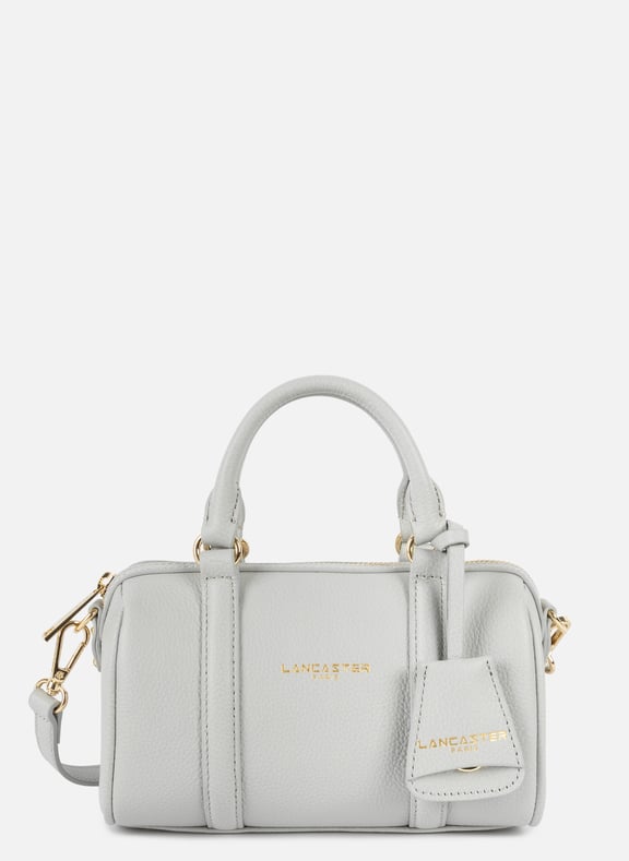 Petit sac polochon - milano ana Gris by LANCASTER LANCASTER Petit sac polochon - milano ana Gris