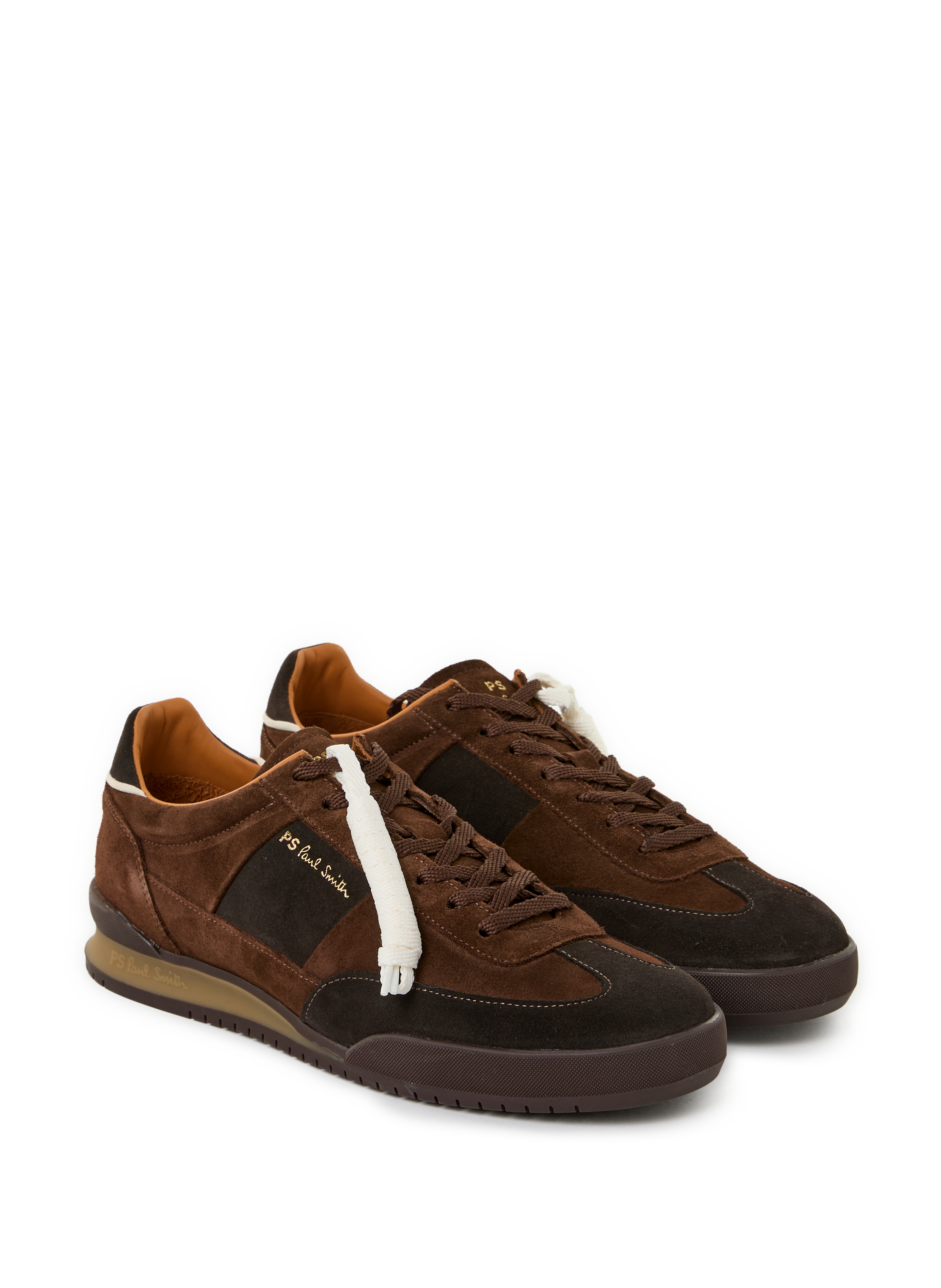 Suede leather sneakers Dover PAUL SMITH Brown