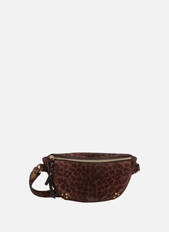 Sac banane imprimé en cuir Multicolore by JÉRÔME DREYFUSS JÉRÔME DREYFUSS Sac banane imprimé en cuir Multicolore