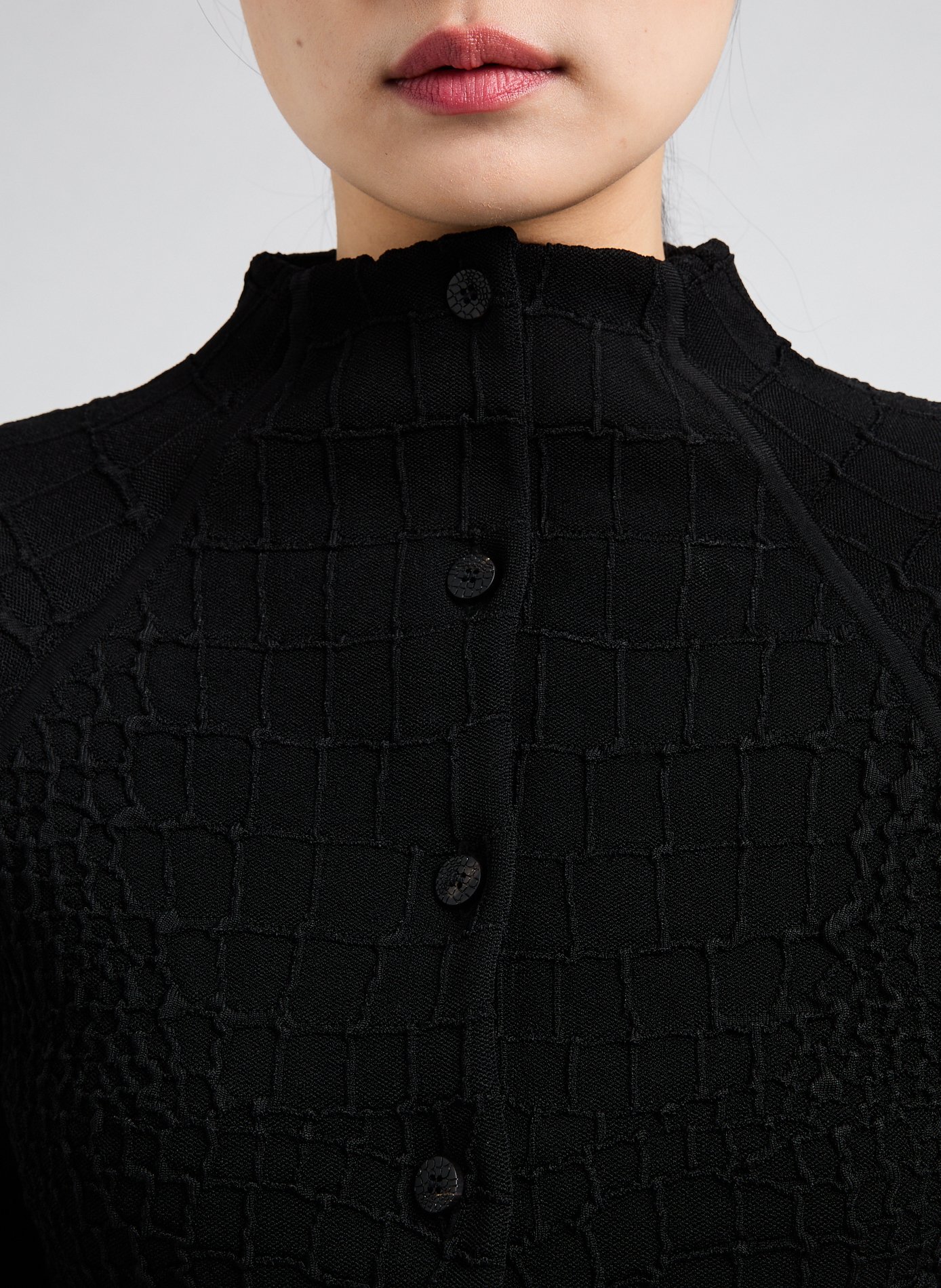 Le cardigan Scala court  JACQUEMUS Noir
