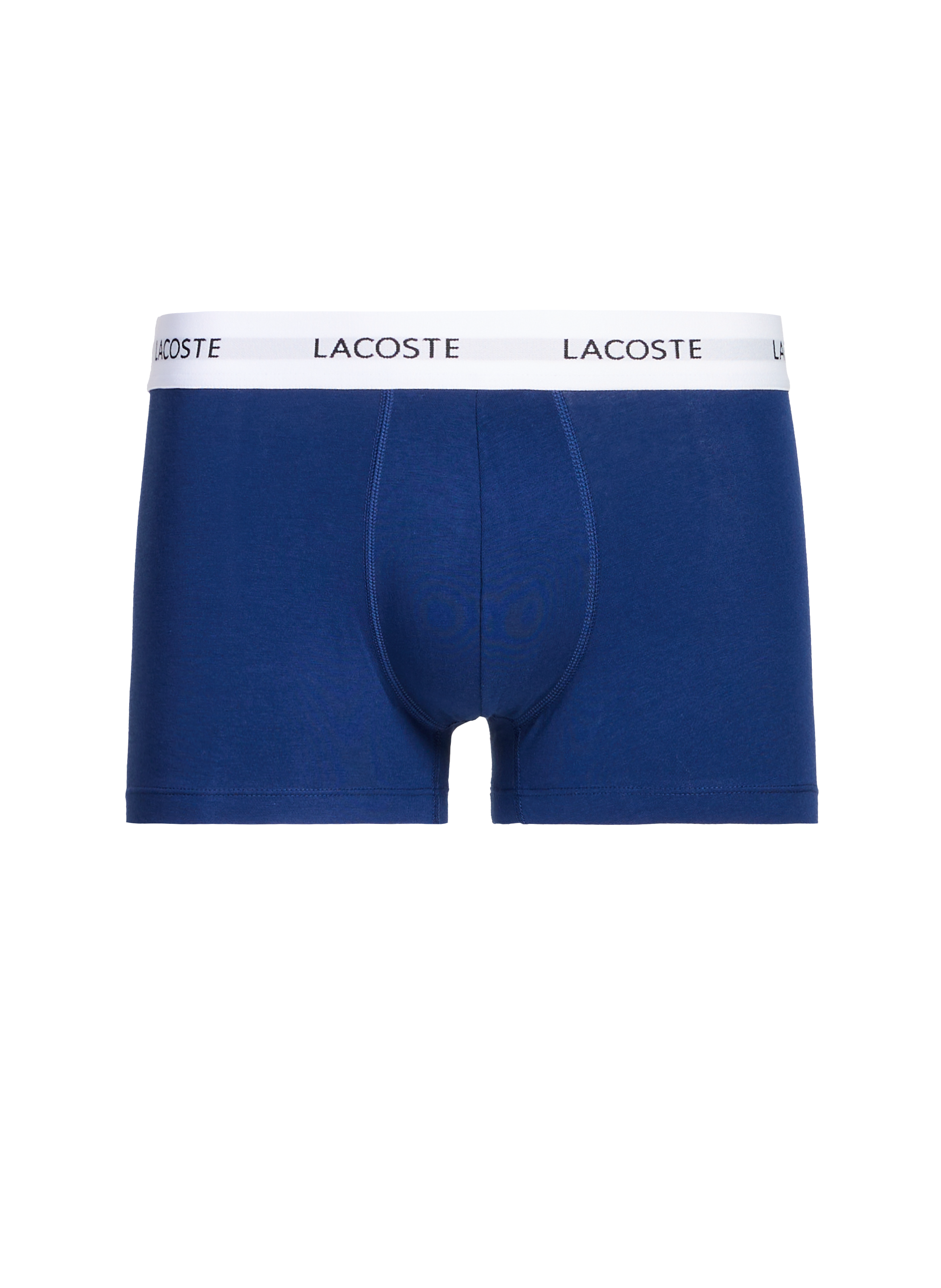 Lot de trois boxers en coton mélangé LACOSTE Multicolore