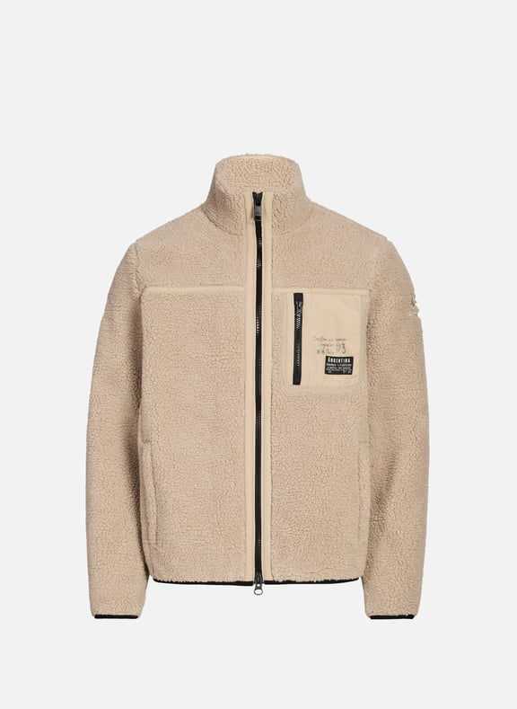 Teddy effect jacket with high collar LA MARTINA Teddy effect jacket with high collar LA MARTINA