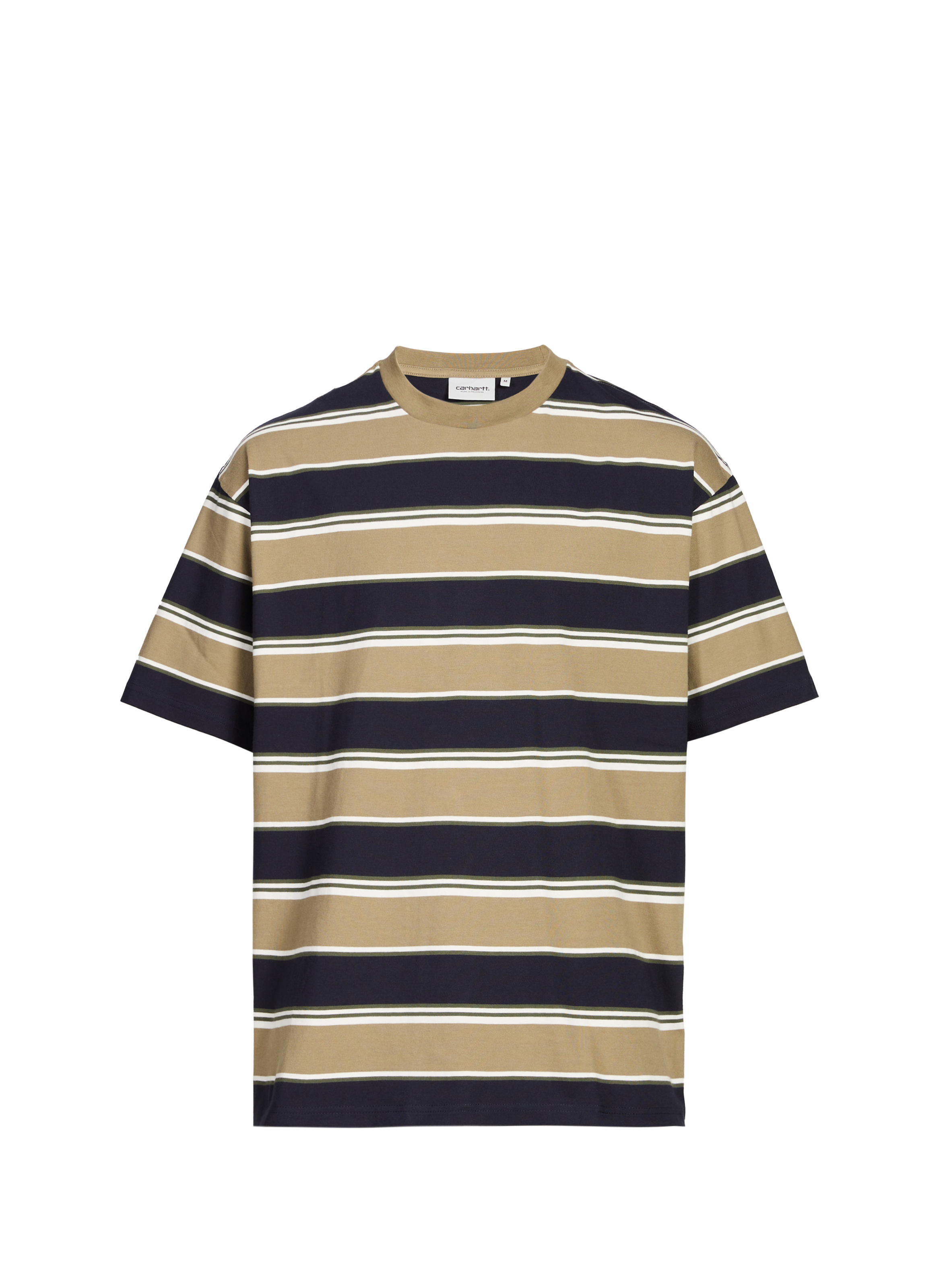 Striped cotton T-Shirt CARHARTT WIP Green