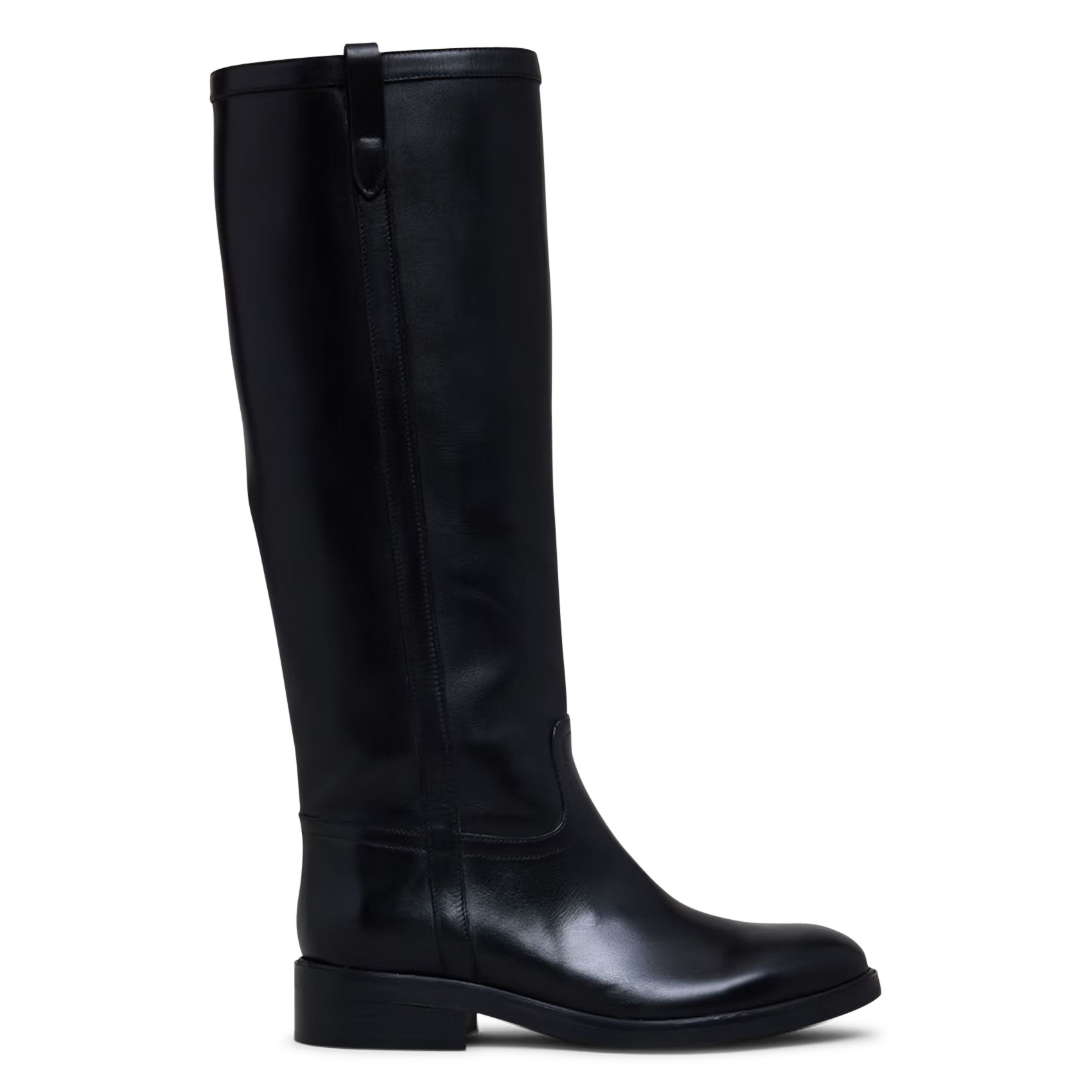 Bottes cavalières en cuir margot JONAK Noir