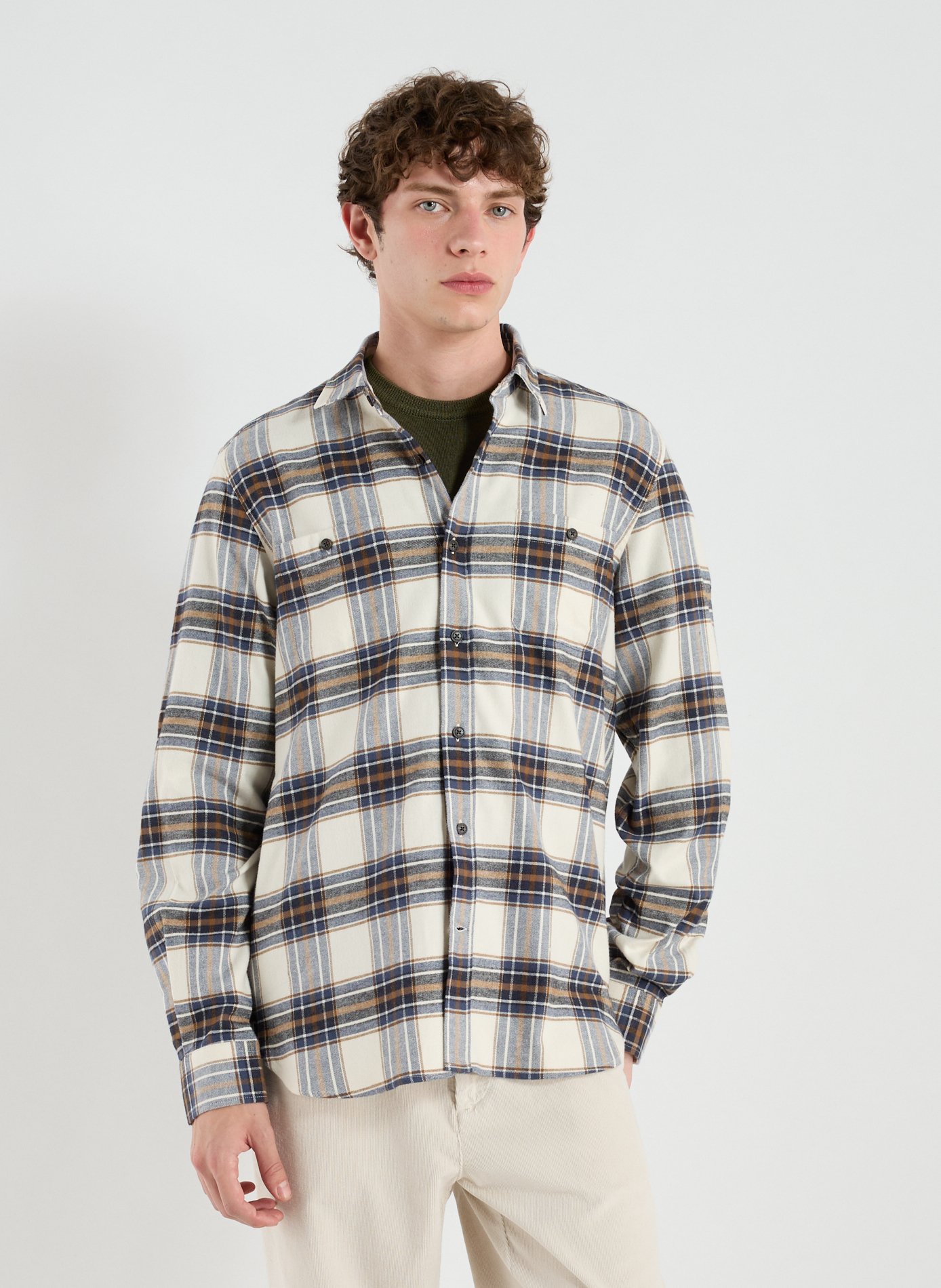 WOOLRICH Check cotton Shirt Multicolour