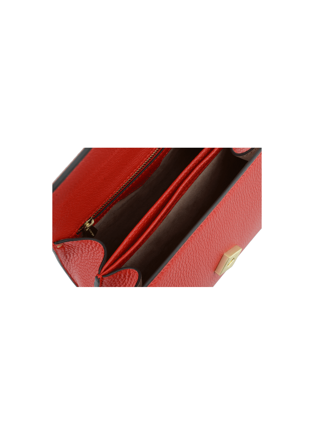 Sèvres | sac porté main pm POURCHET Rouge