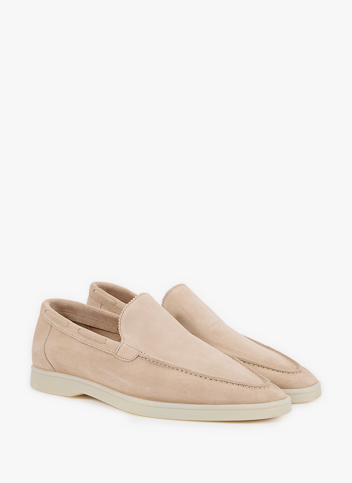 Aurelien Mocassins en cuir suédé
