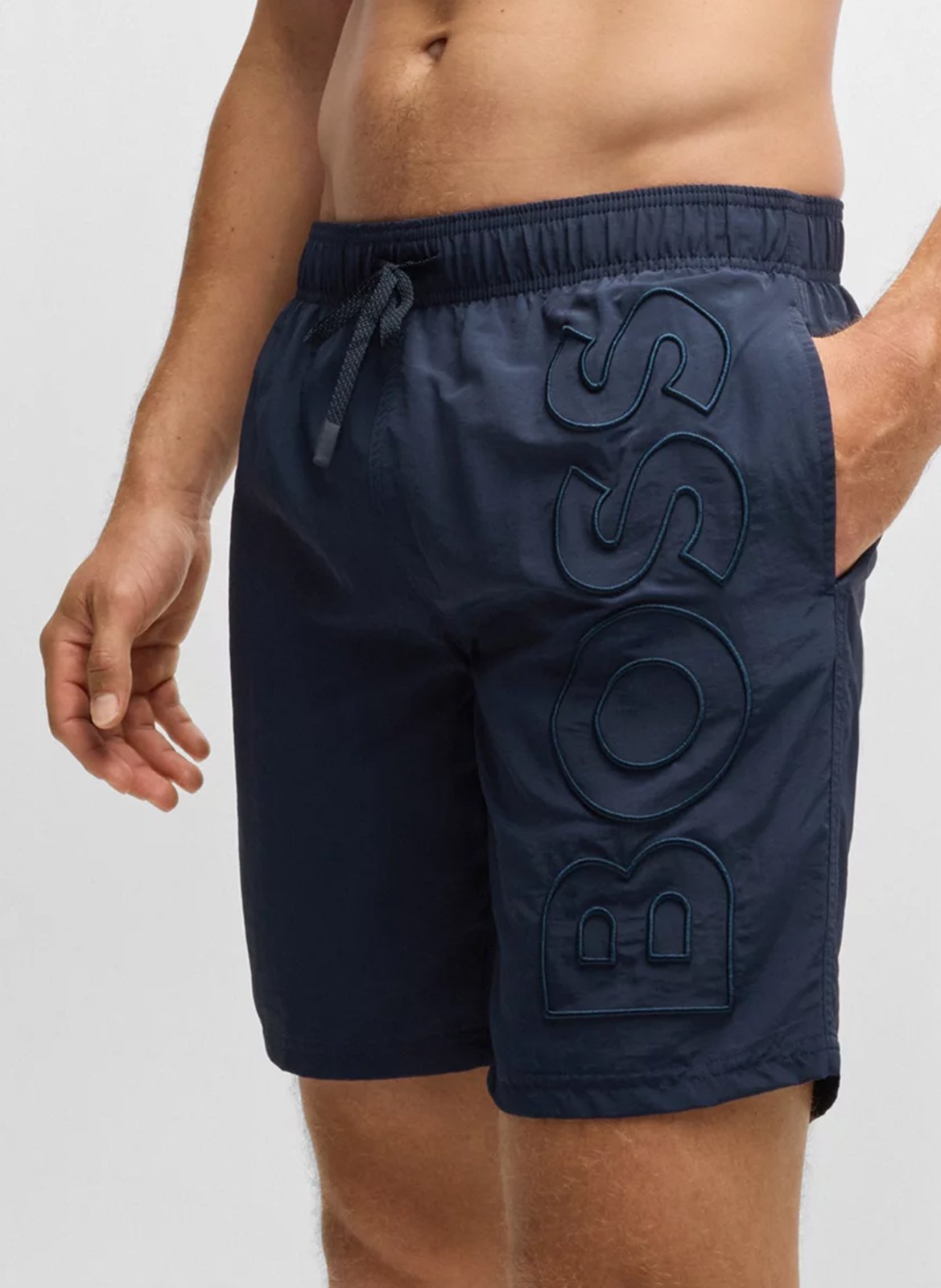 Short de bain BOSS Bleu