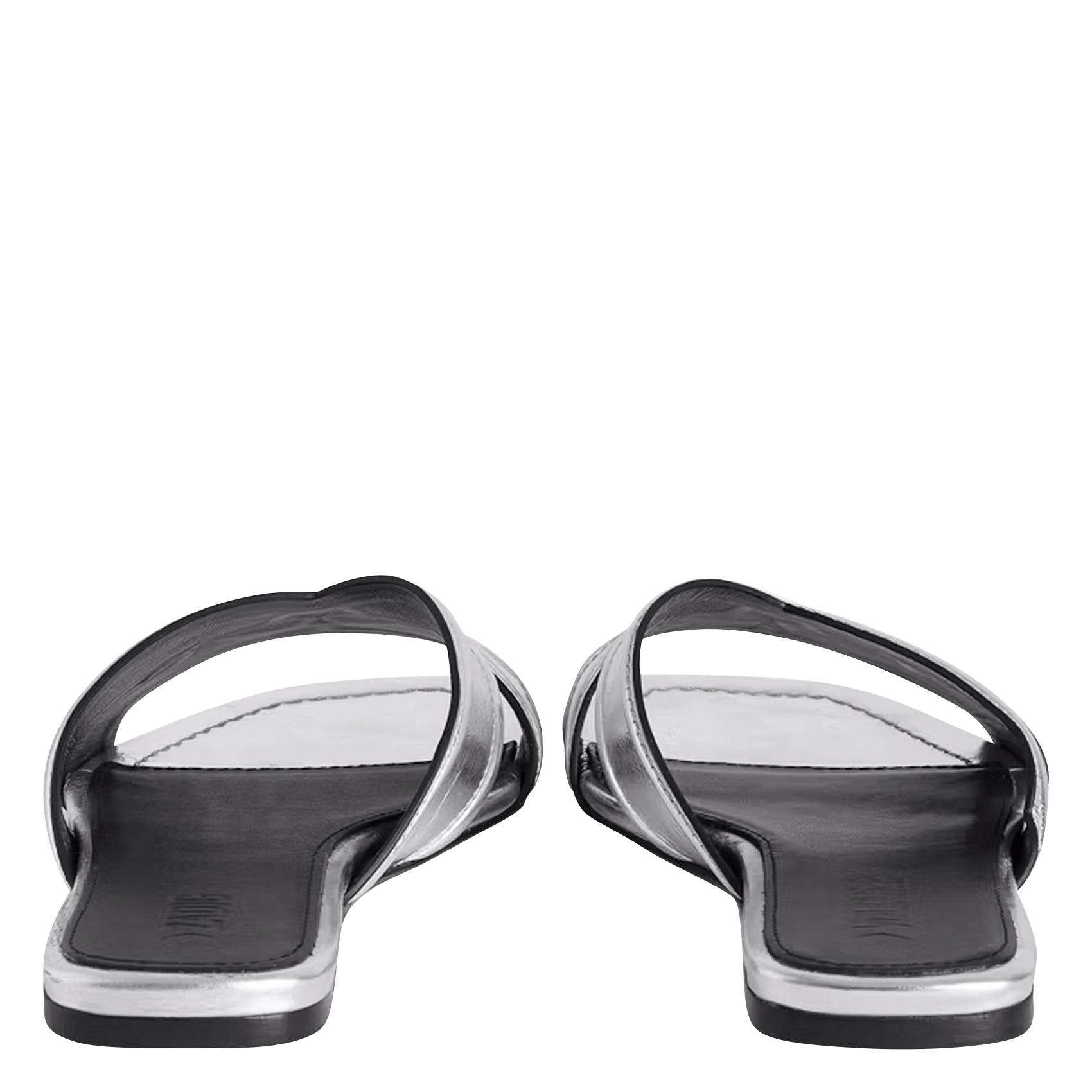 Sandales plates azora ZADIG&VOLTAIRE Argent