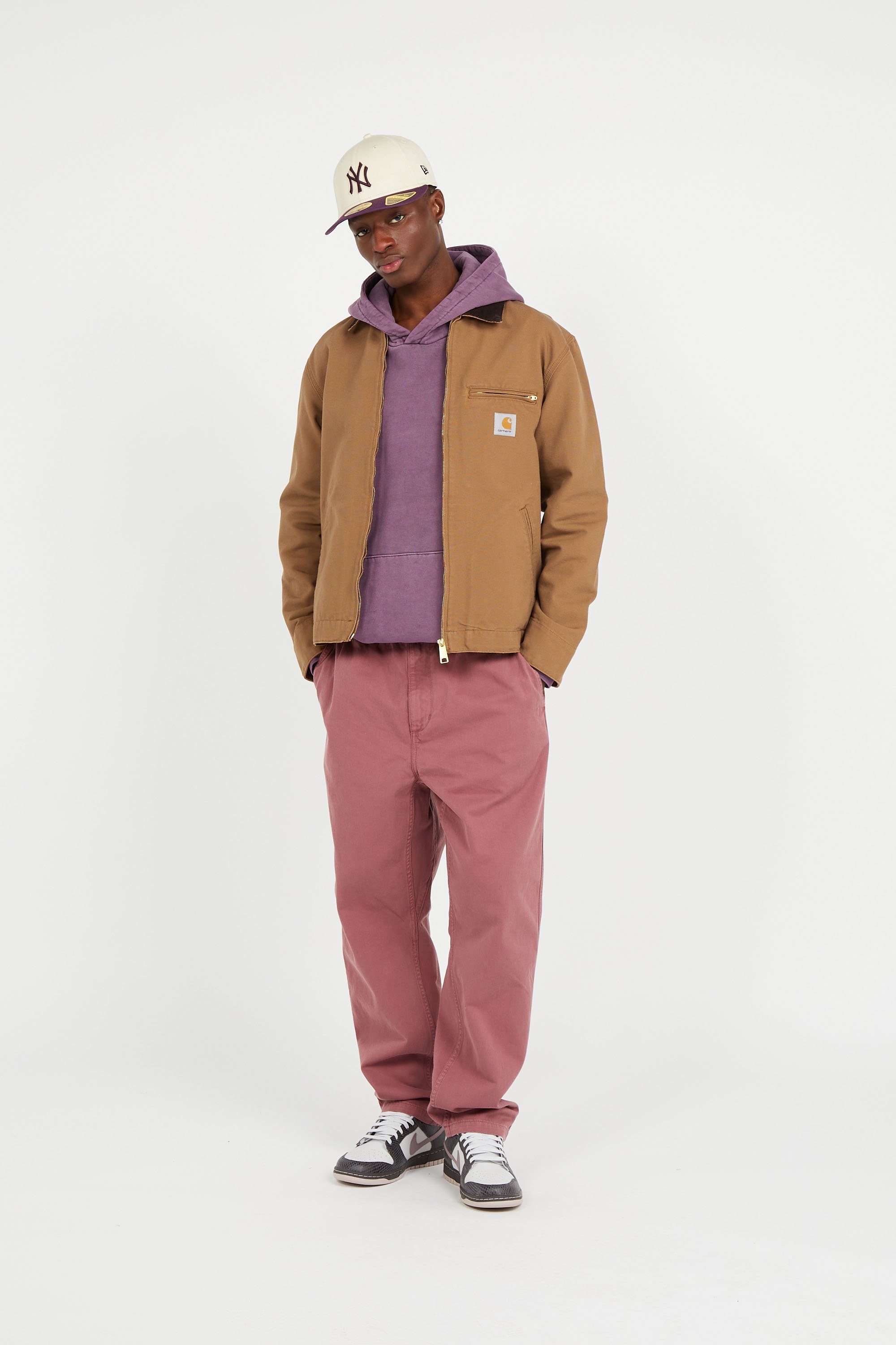 Veste detroit jacket CARHARTT WIP Marron
