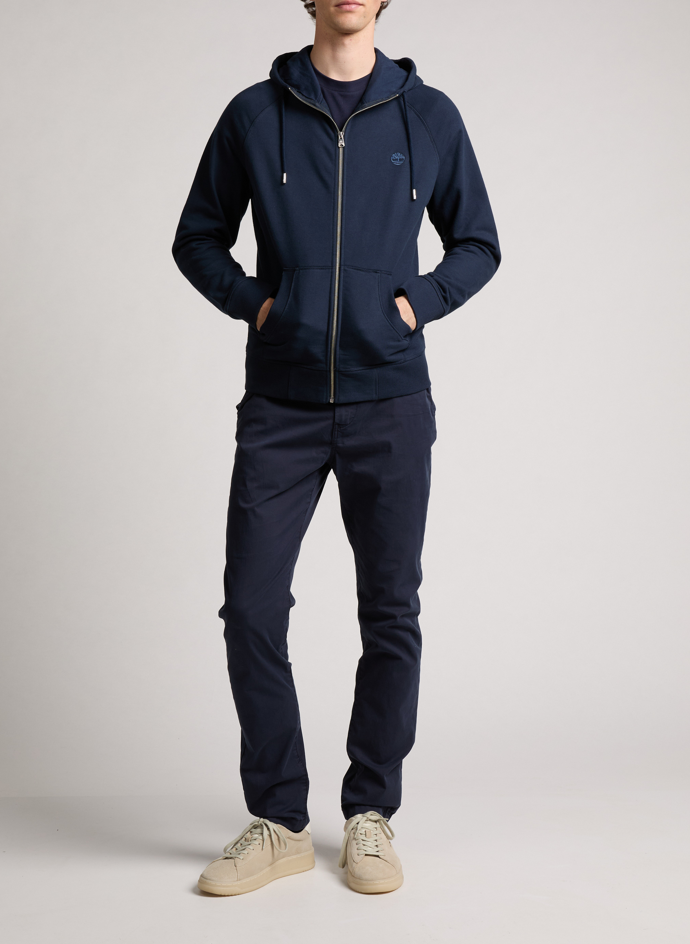 Straight-leg cotton trousers NAPAPIJRI Blue