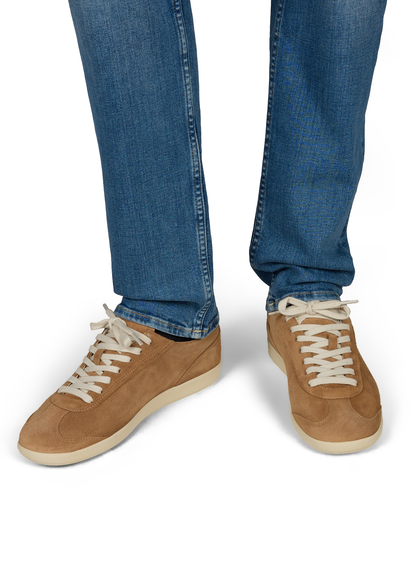 Niedrige Zane-Ledersneakers AXEL ARIGATO Beige