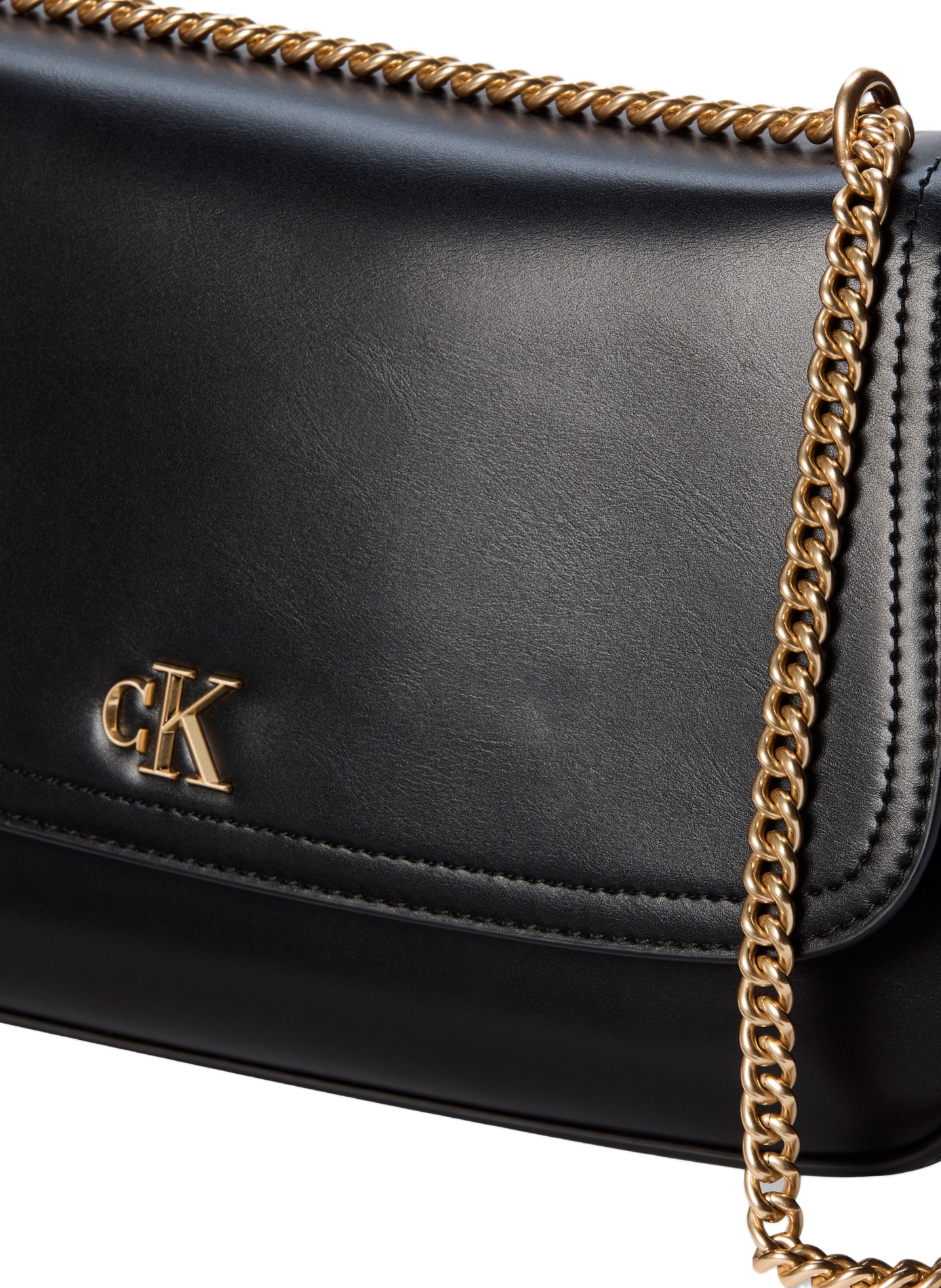 FLORAL QUILTED BAG CALVIN KLEIN Black