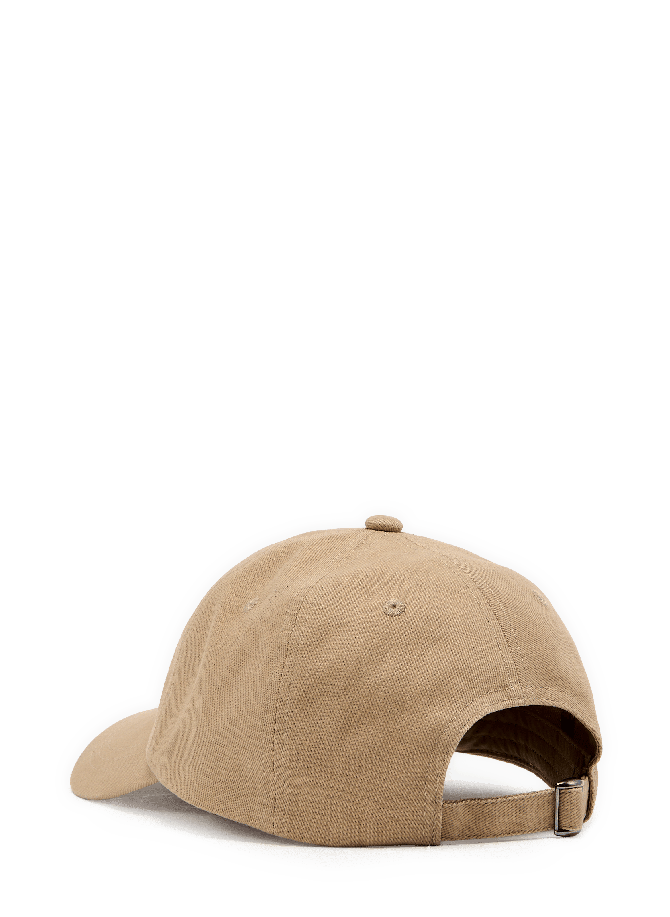 Casquette à logo brodé en coton SAISON 1865 Beige