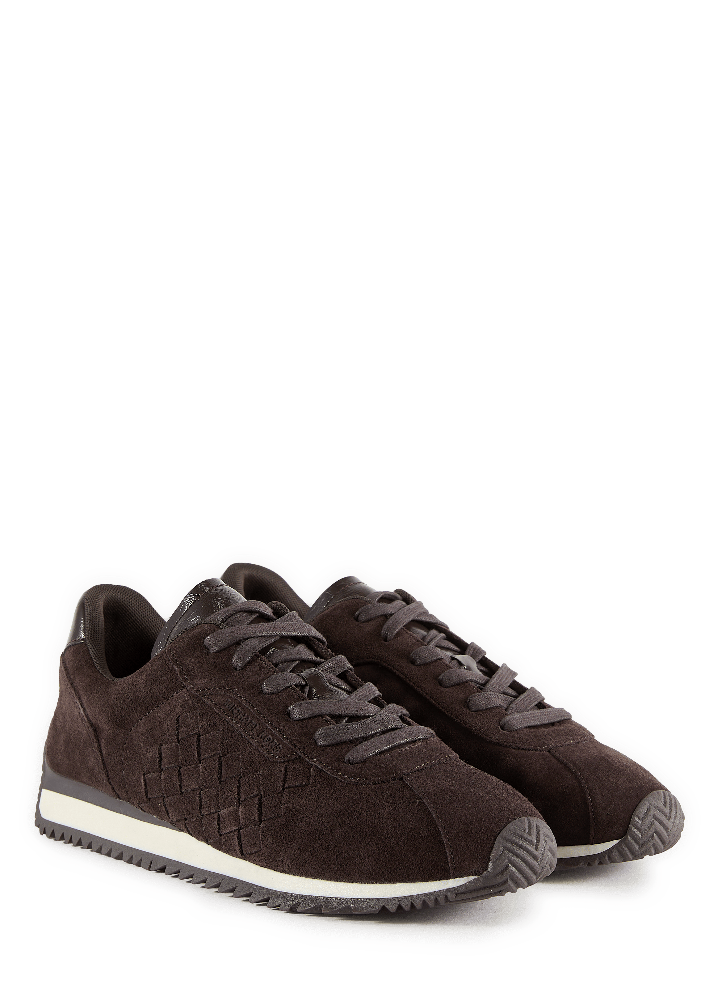 Sneakers van leer MICHAEL KORS Bruin