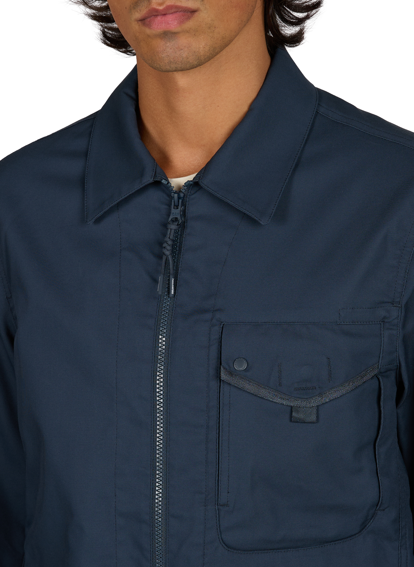Elgin blended cotton jacket PARAJUMPERS Blue