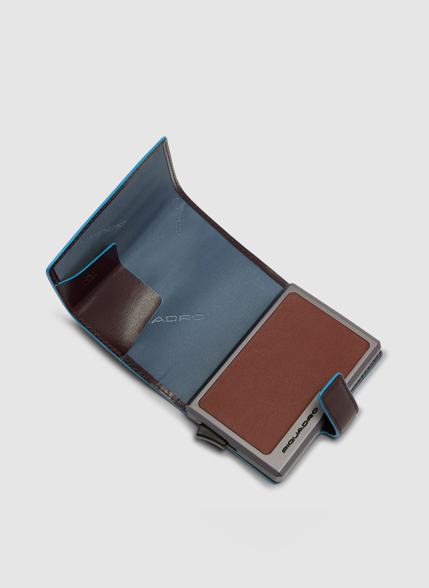 Portefeuille modulaire magsafe® PIQUADRO Marron