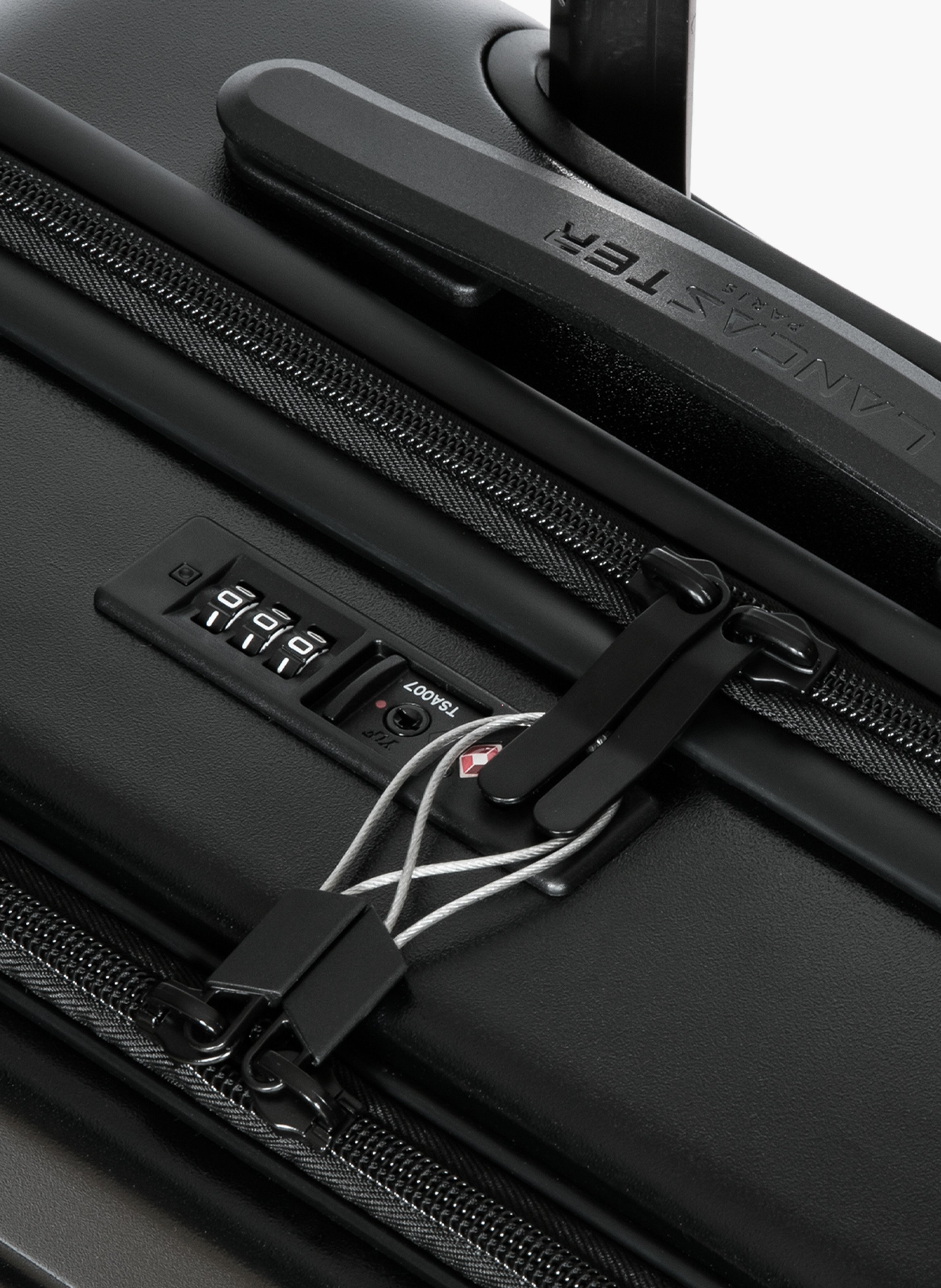 Valise cdg cabine s - bagages LANCASTER Noir
