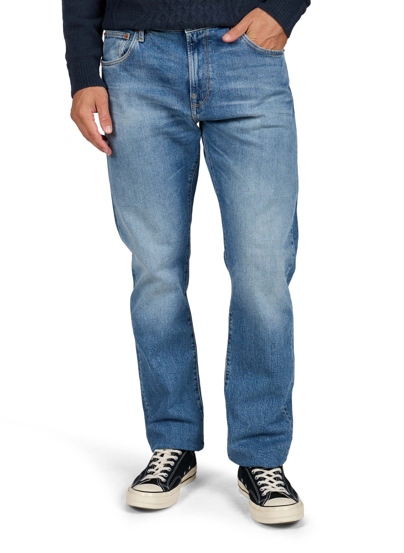 Reguläre Fit Jeans aus gemischter Baumwolle REPLAY Blau
