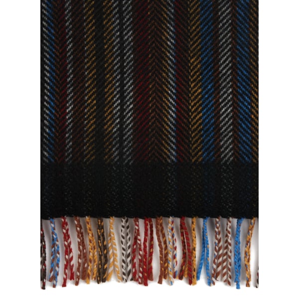 Echarpe Herringbone en laine et cachemire mélangés