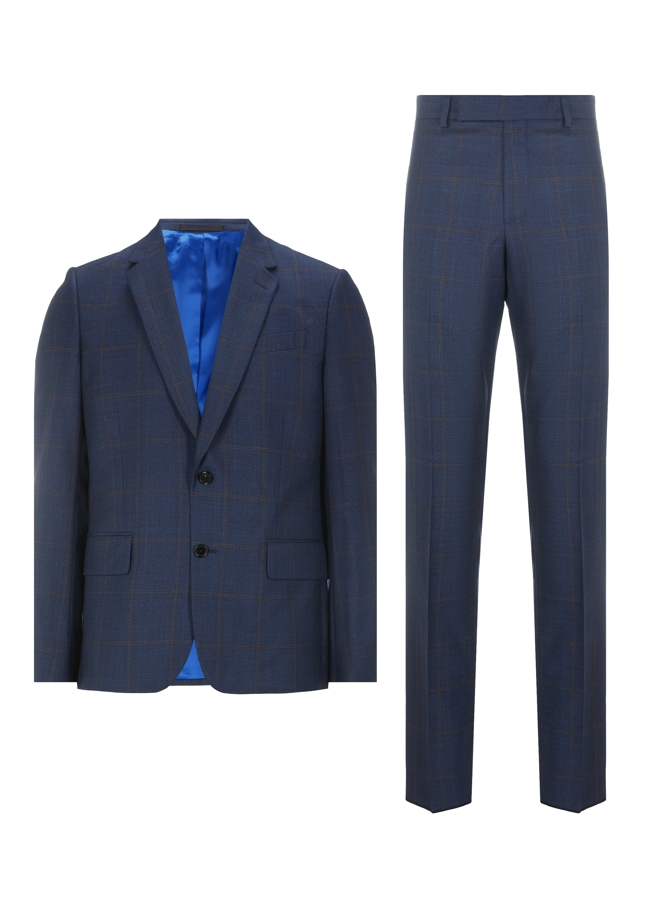 Costume 2 pièces à carreaux