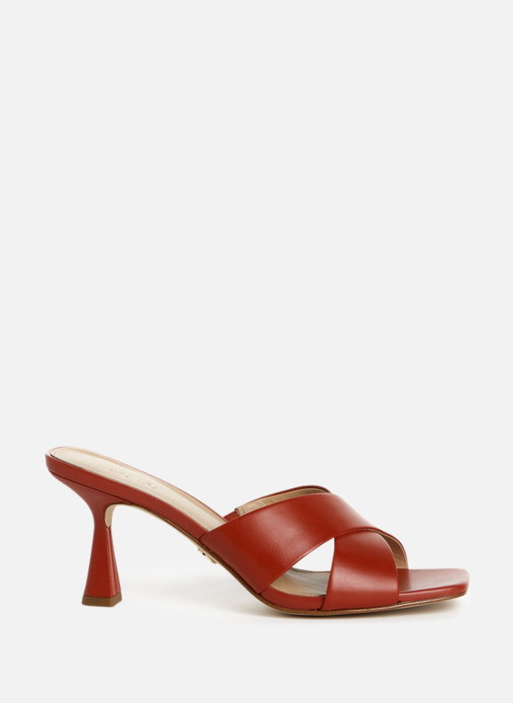 MMK Leather mules  Red
