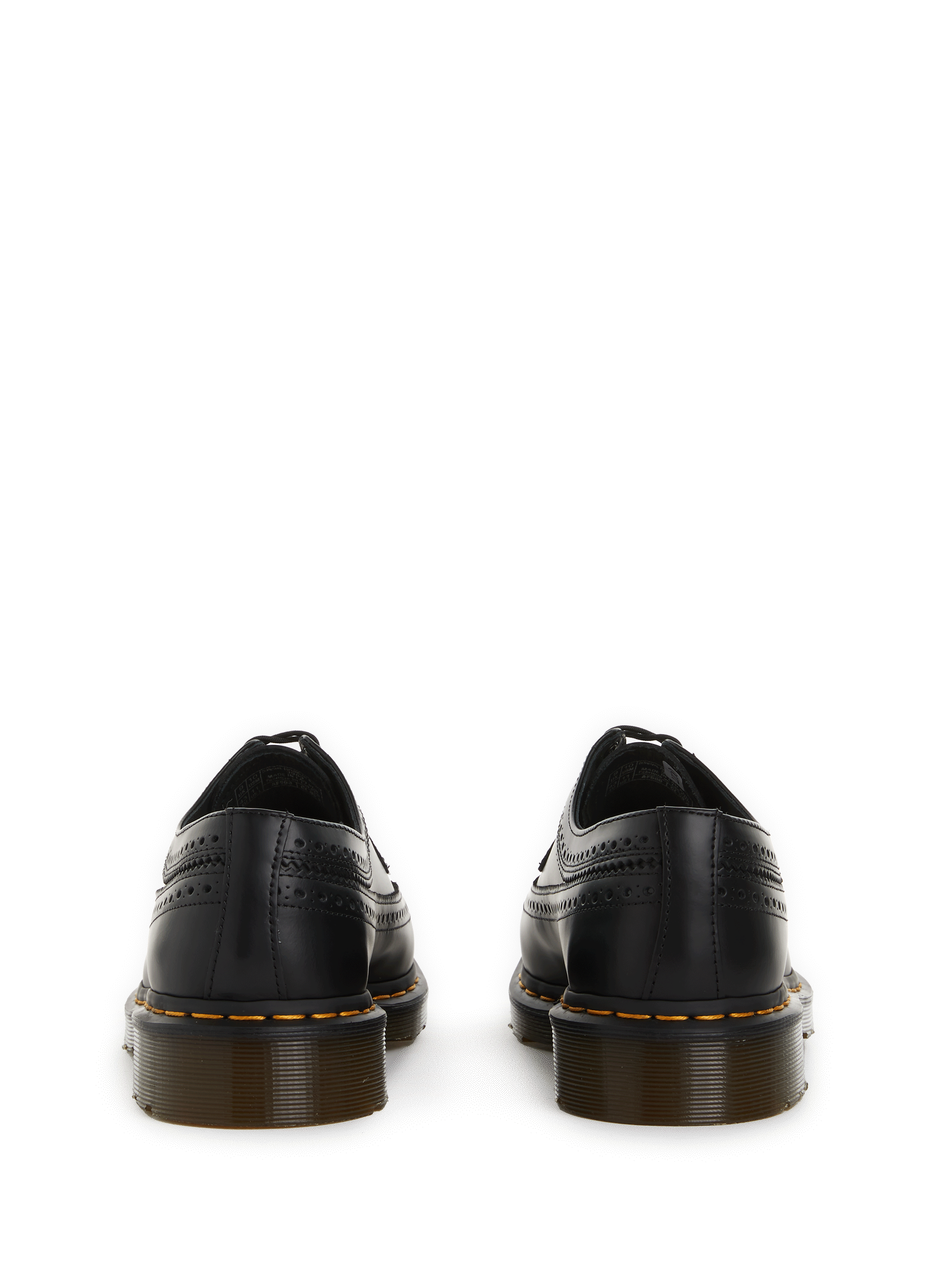 Leather derby shoes DR. MARTENS Black