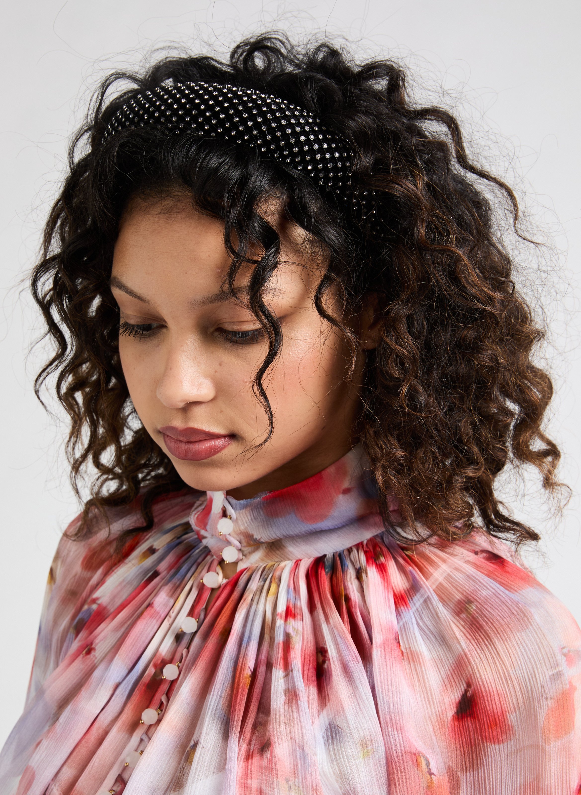 Serre-tête à strass SAISON 1865 Noir