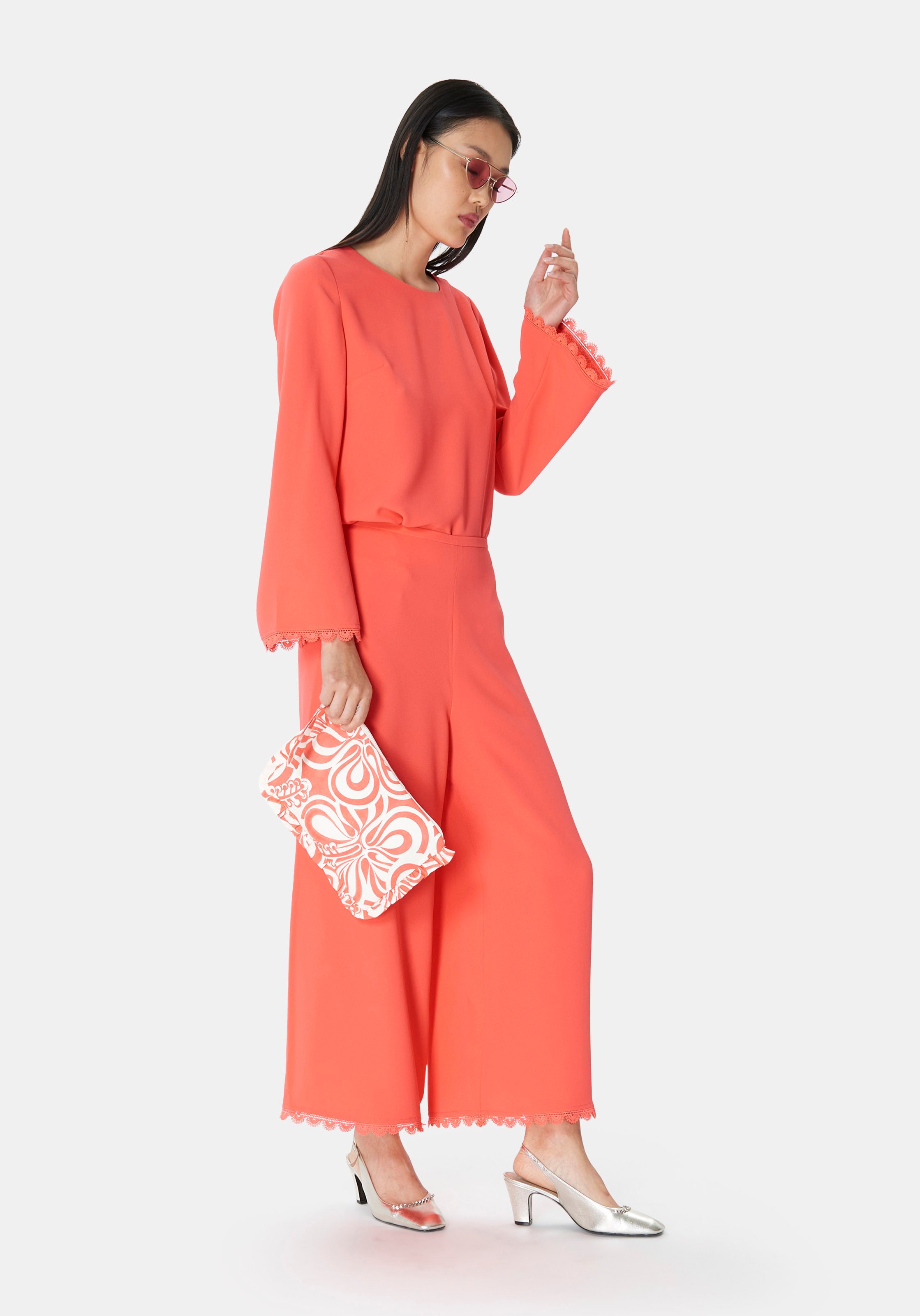 Pantalon positive TARA JARMON Orange