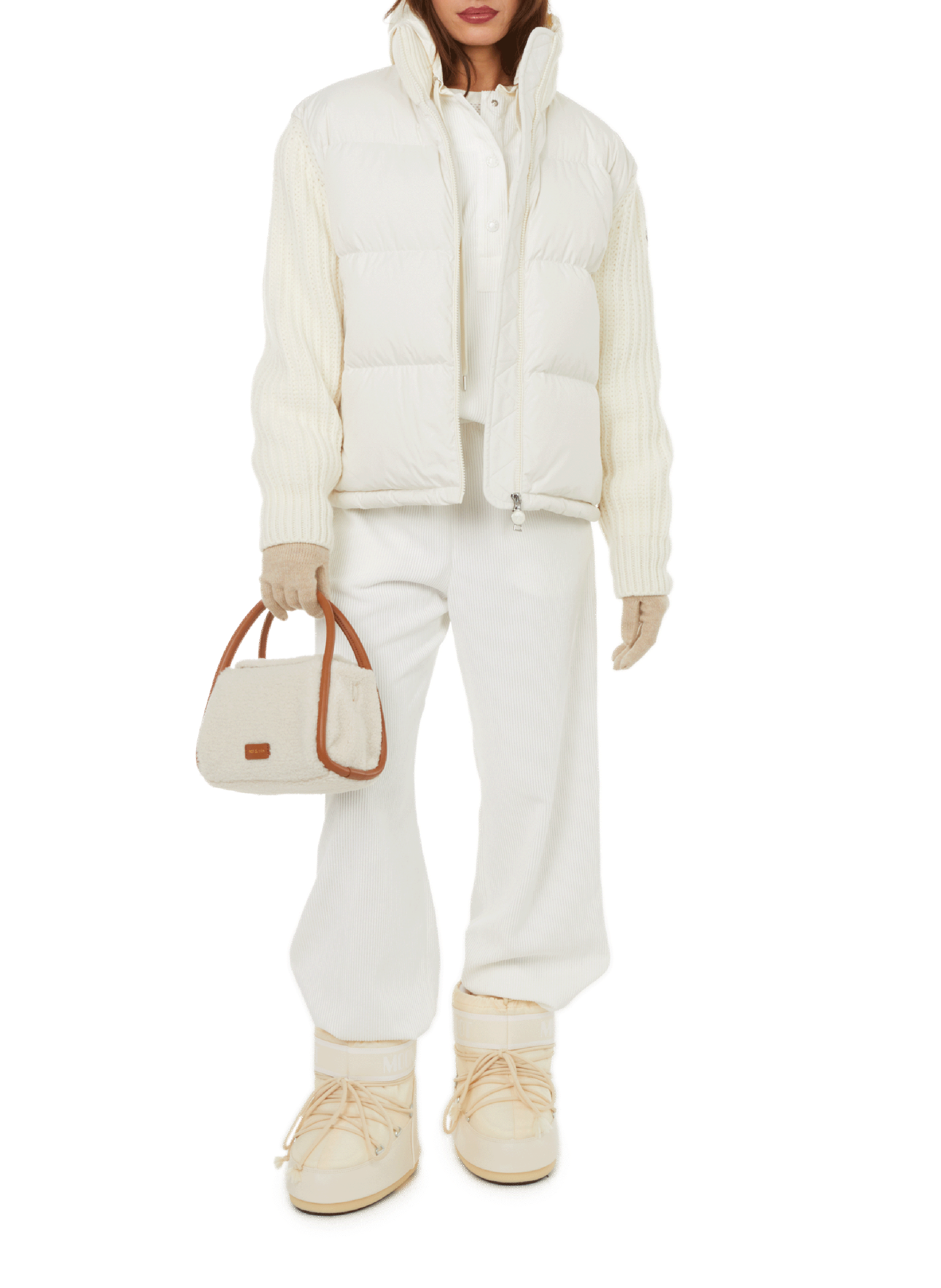 Gants en cachemire  SAISON 1865 Beige