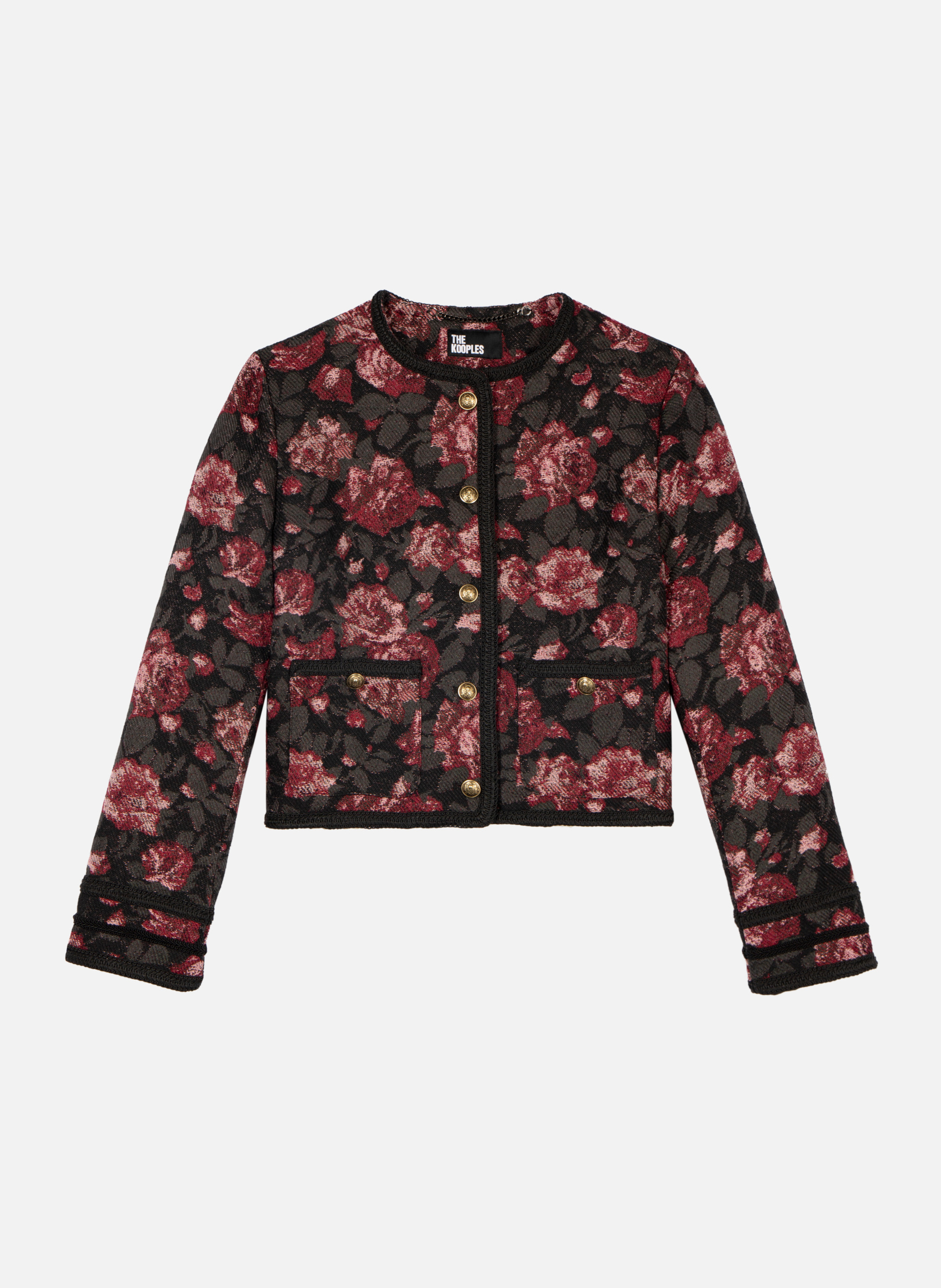 Veste en jacquard THE KOOPLES Noir